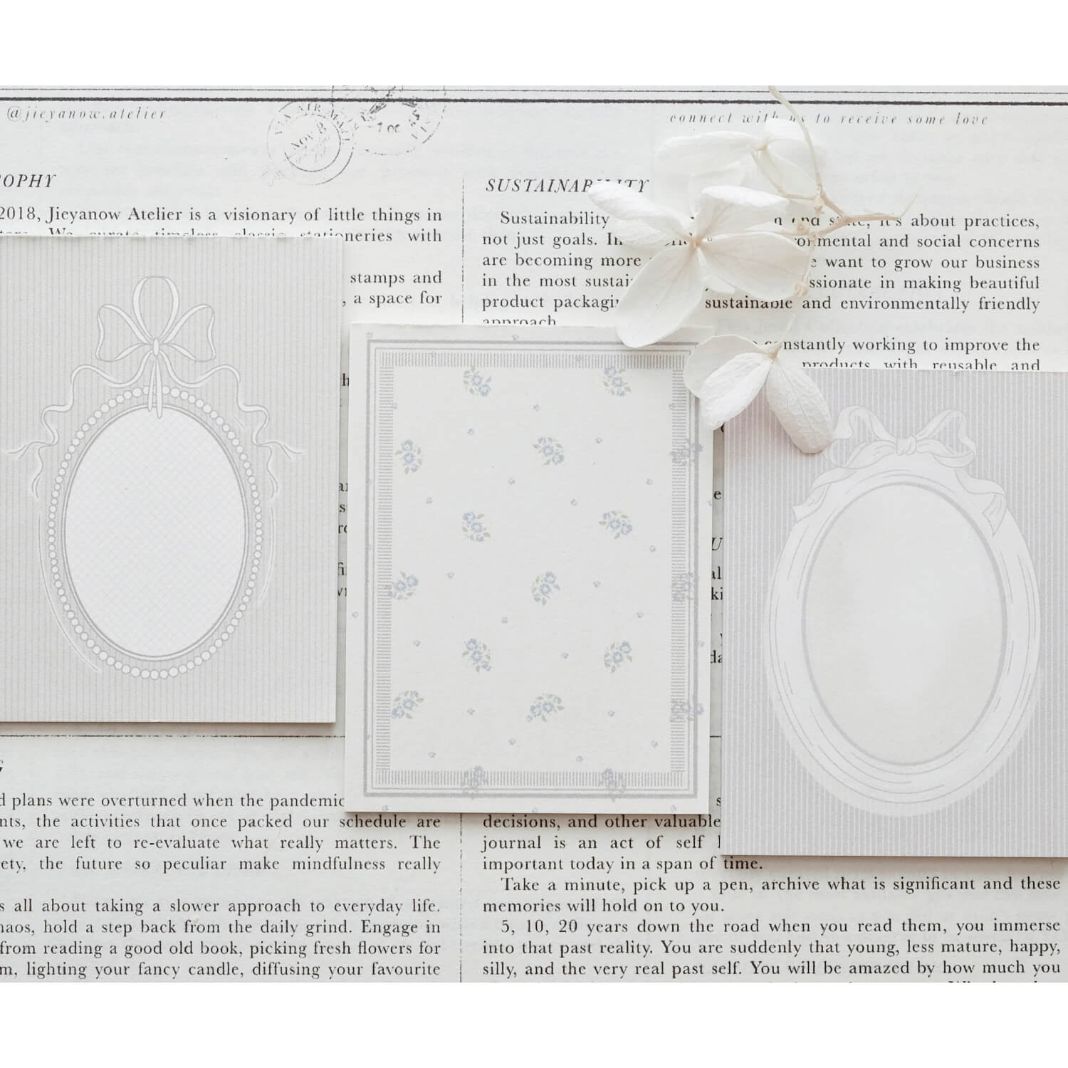 Jieyanow Atelier The Daily Notepad V
