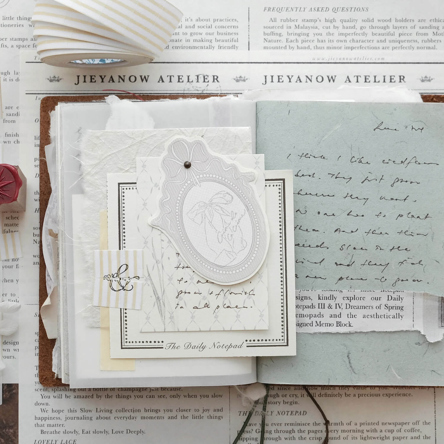 Jieyanow Atelier The Daily Notepad V