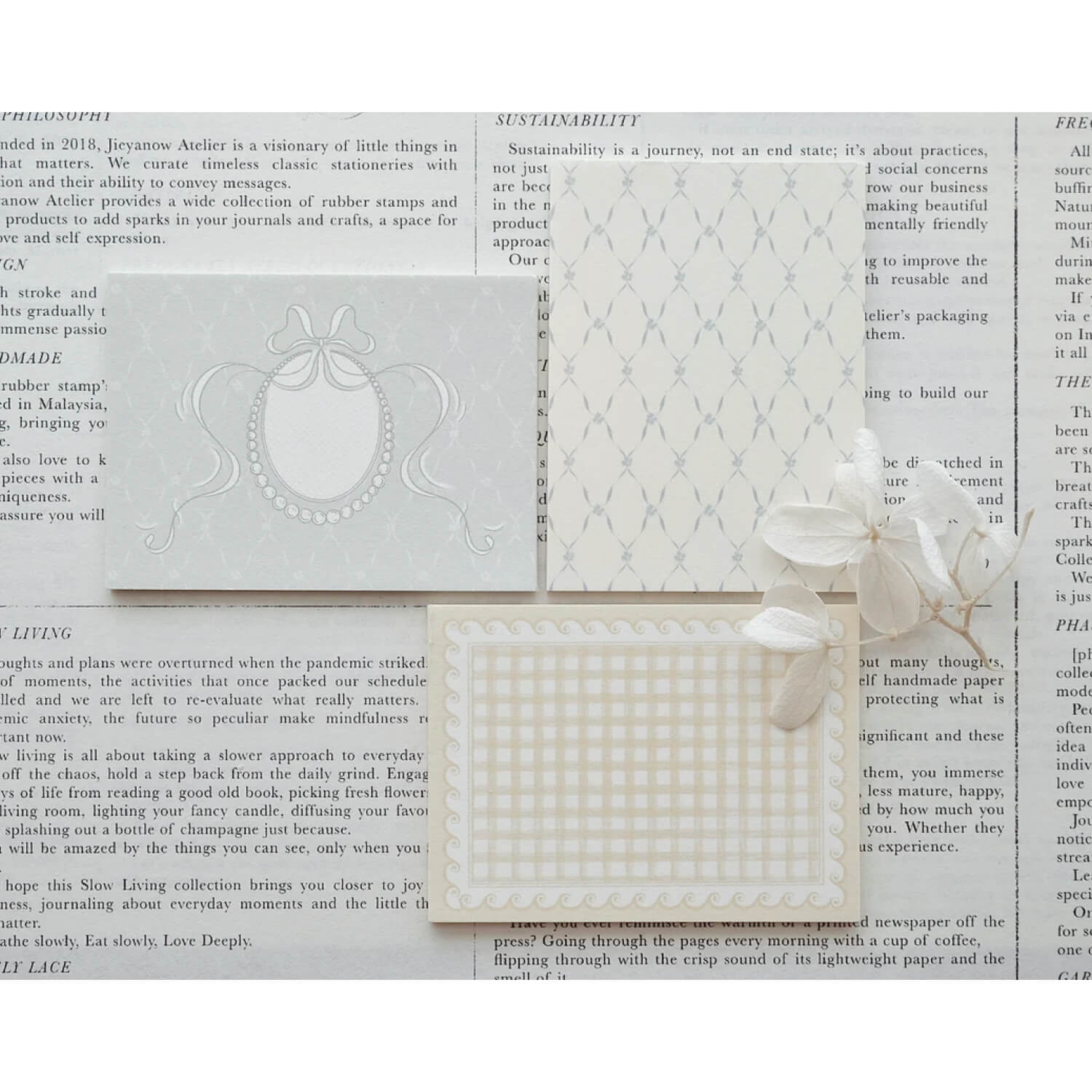 Jieyanow Atelier The Daily Notepad VI