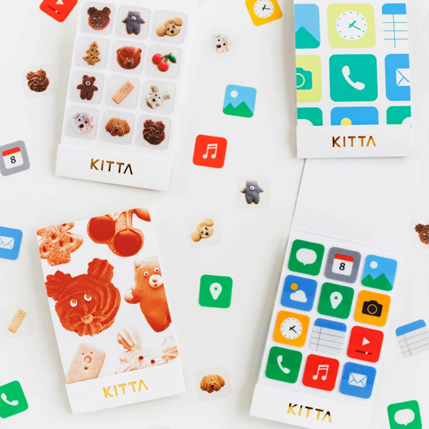 KITTA Clear Sticker – Dessert