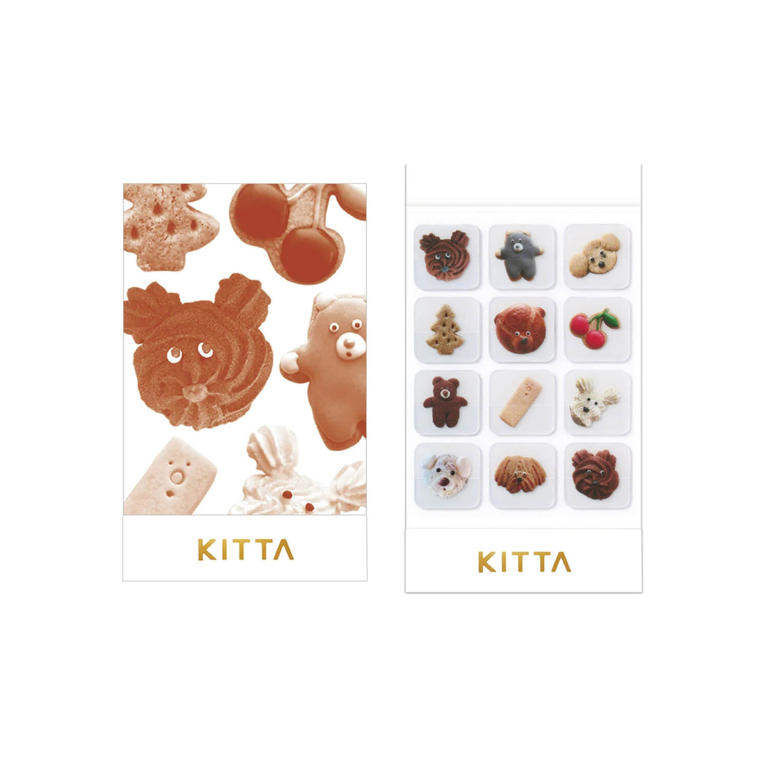 KITTA Clear Sticker – Dessert