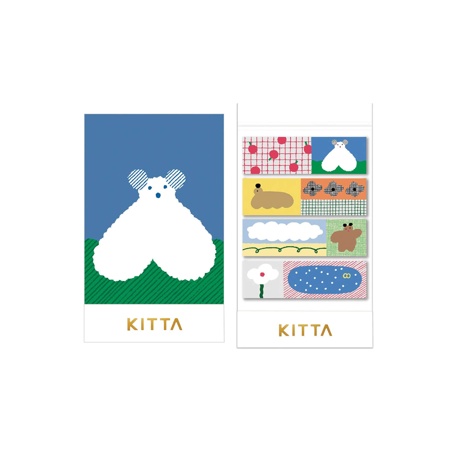 KITTA Compact Washi Tape – Sanpo