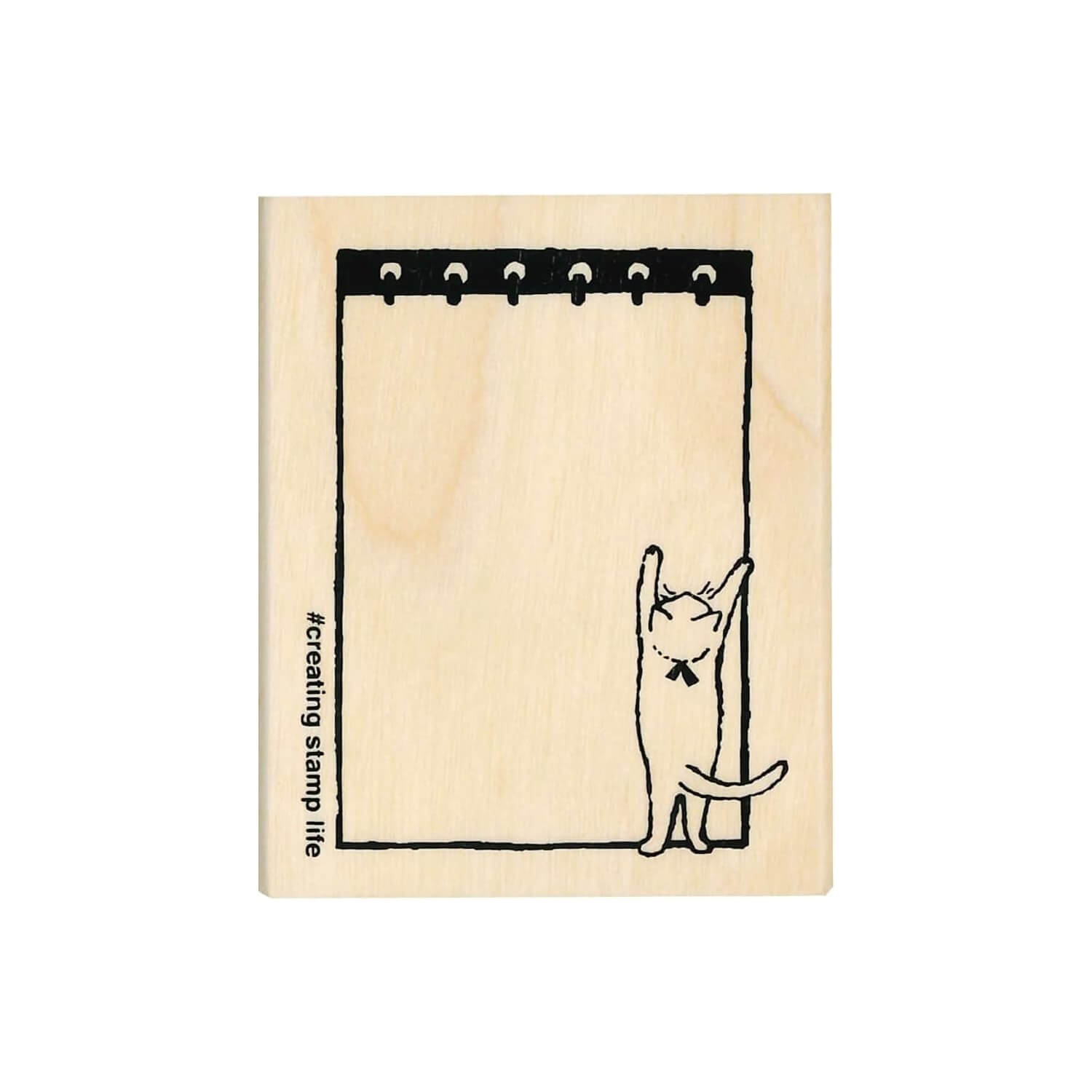 KODOMO NO KAO I LOVE STAMP – Notepad Cat