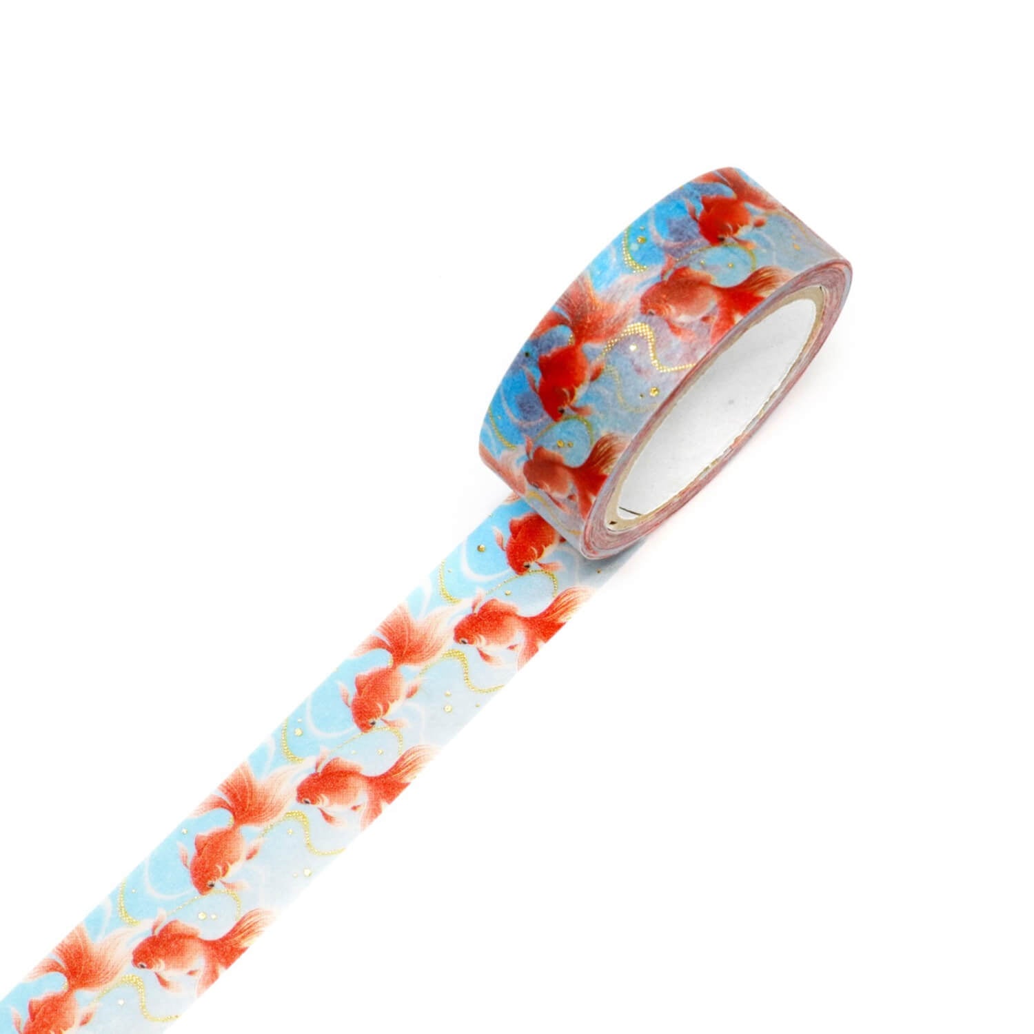 Kamiiso Washi Tape - Goldfish
