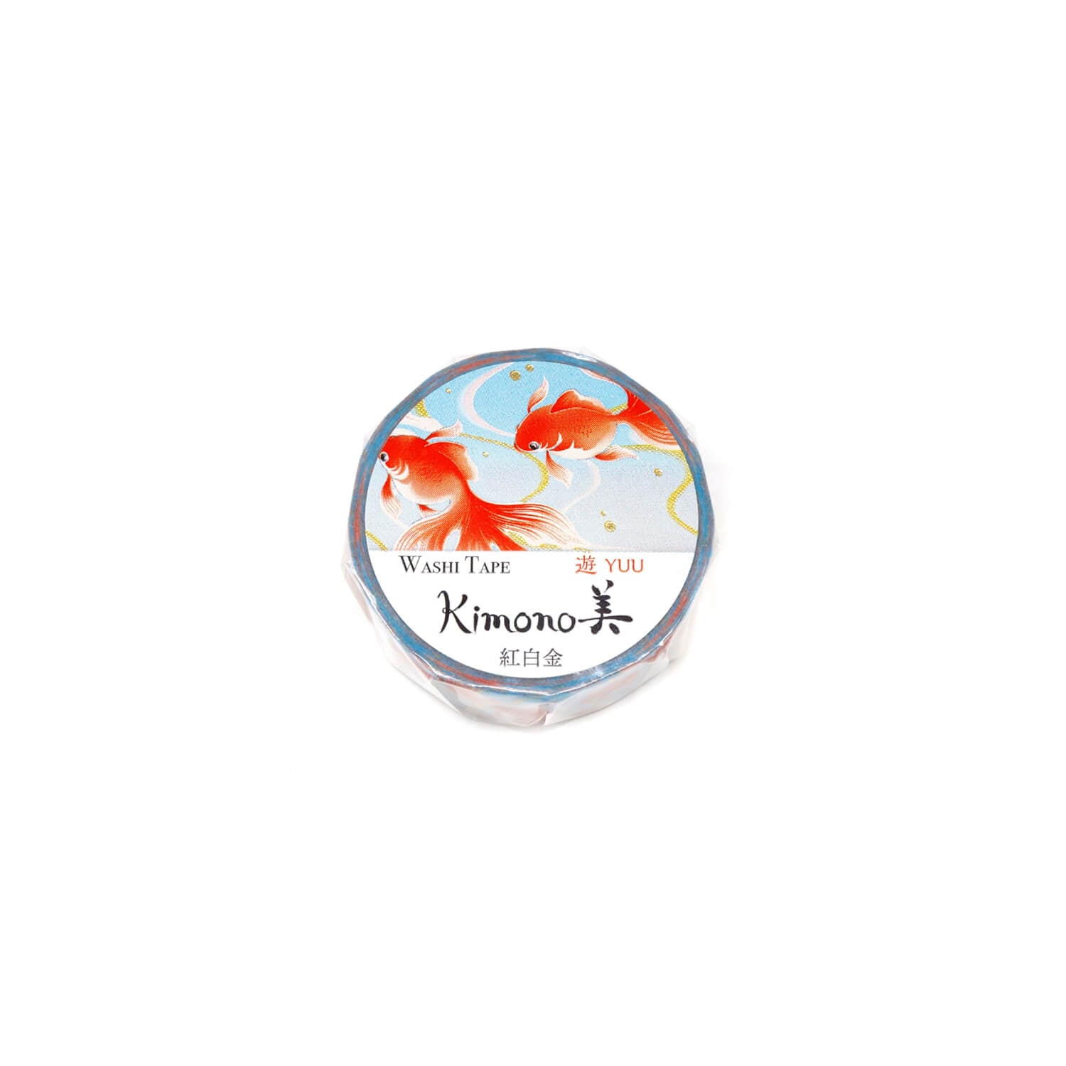 Kamiiso Washi Tape - Goldfish