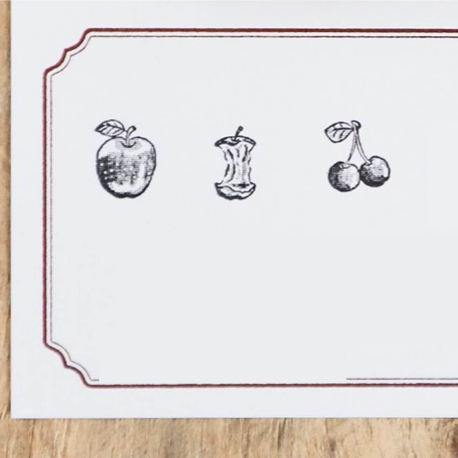 Keibunsha Tone Stamp – Mini Fruit Series