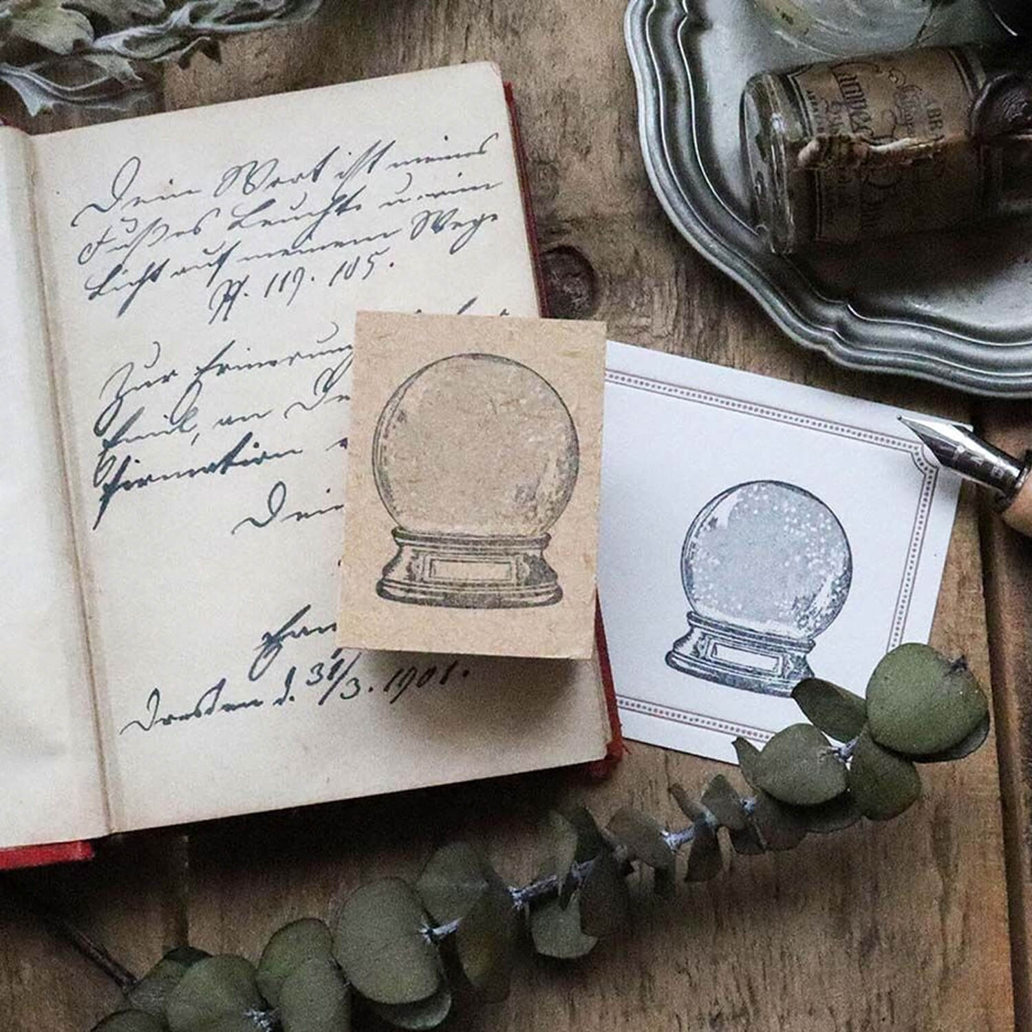 Keibunsha Tone Stamp – Snow Globe
