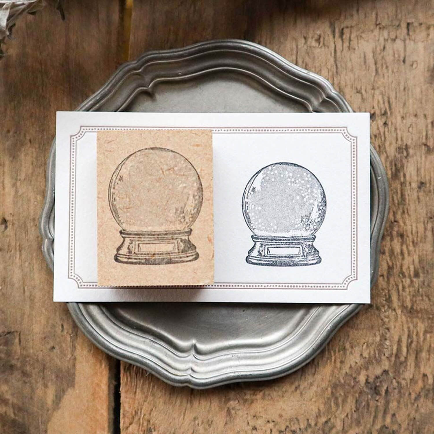 Keibunsha Tone Stamp – Snow Globe