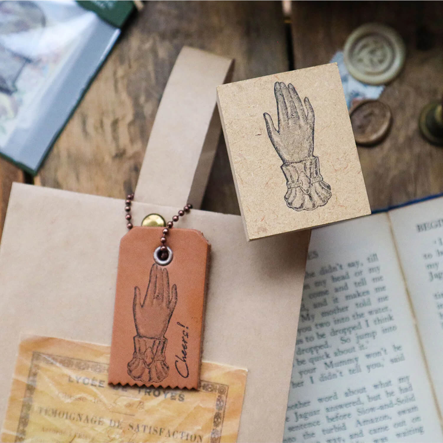 Keibunsha Tone Stamp – Vintage Hands