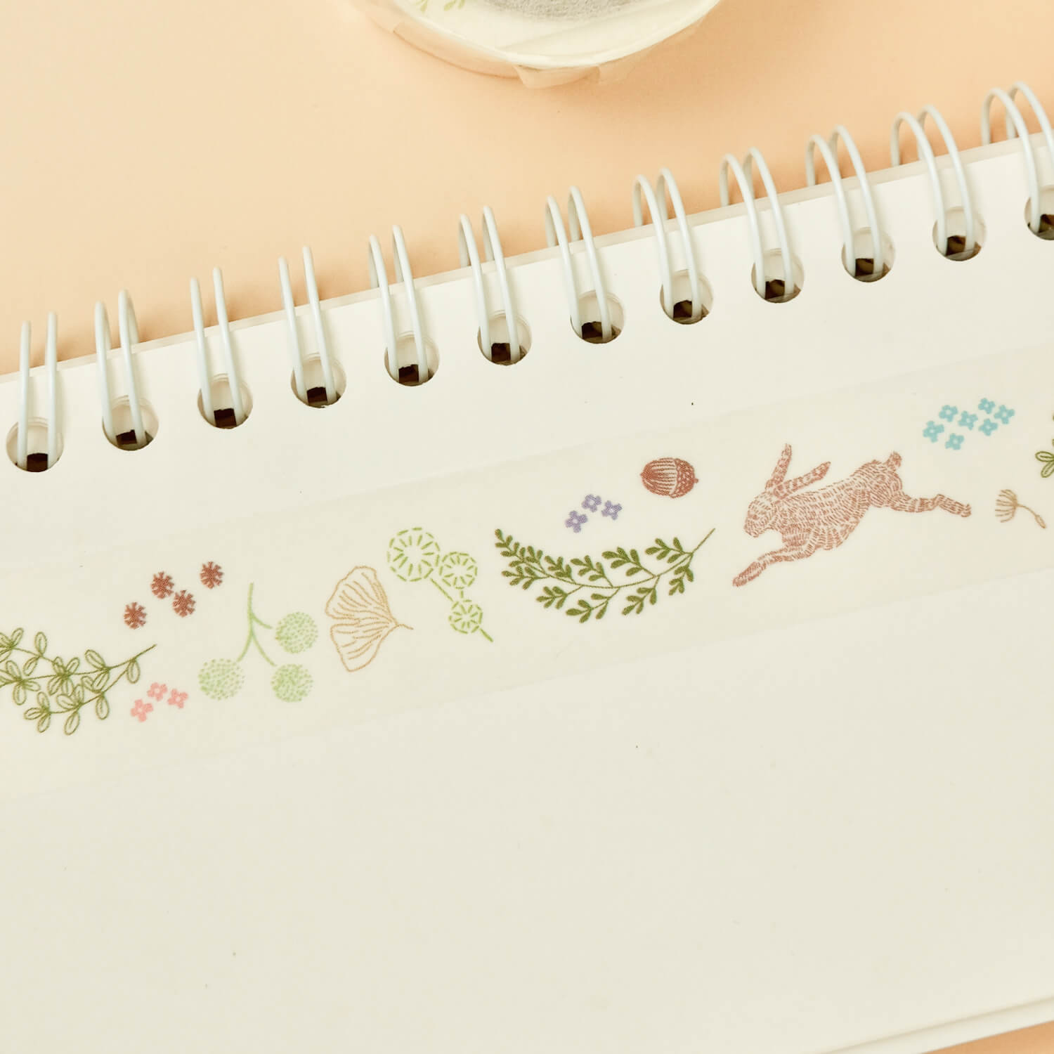 Keibunsha Washi Tape – Rabbit & Nature