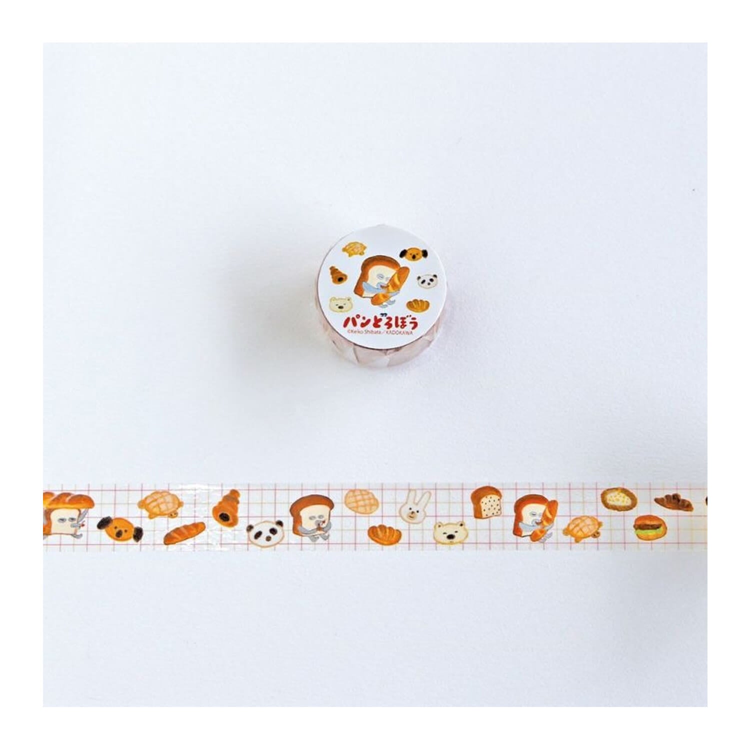 Keiko Shibata Pan Dorobo Clear Masking Tape – Beloved Bread