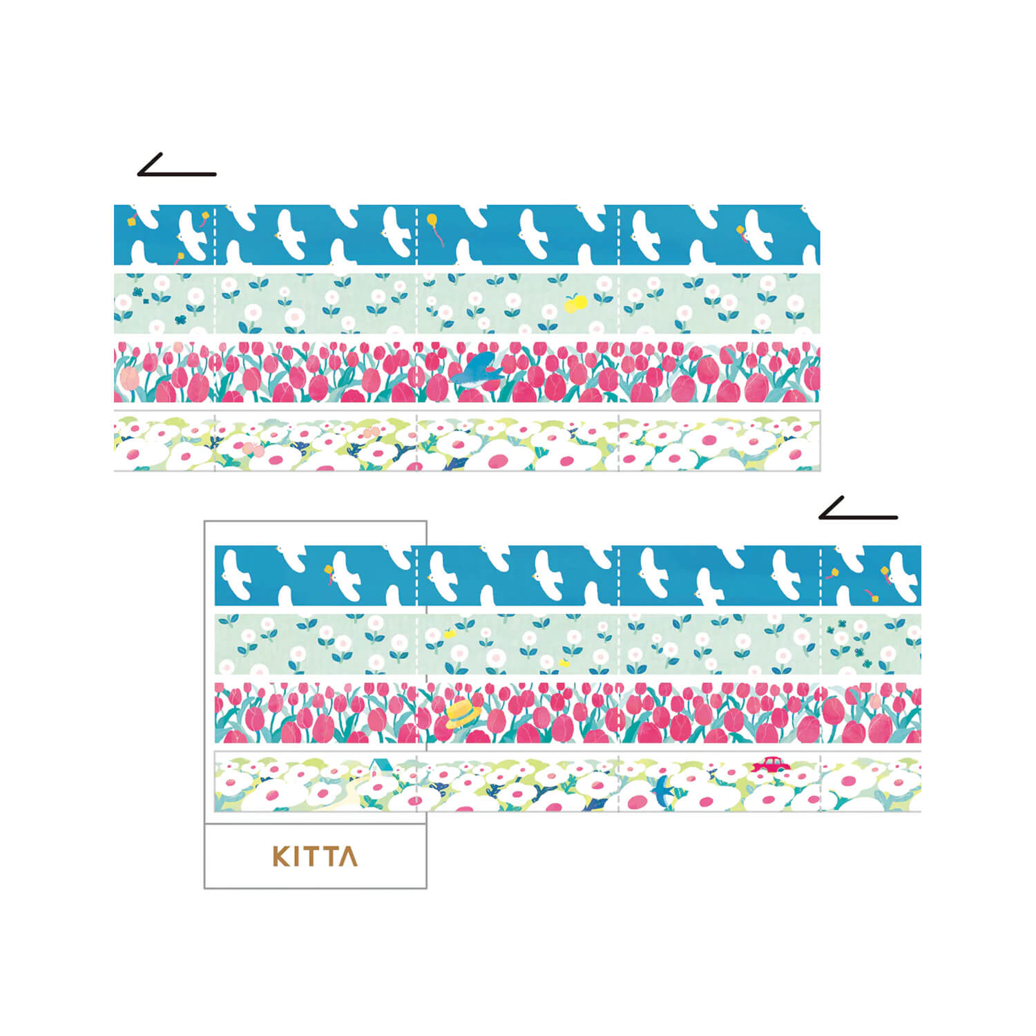 Kitta Jabara Portable Washi Tape – Fuukei