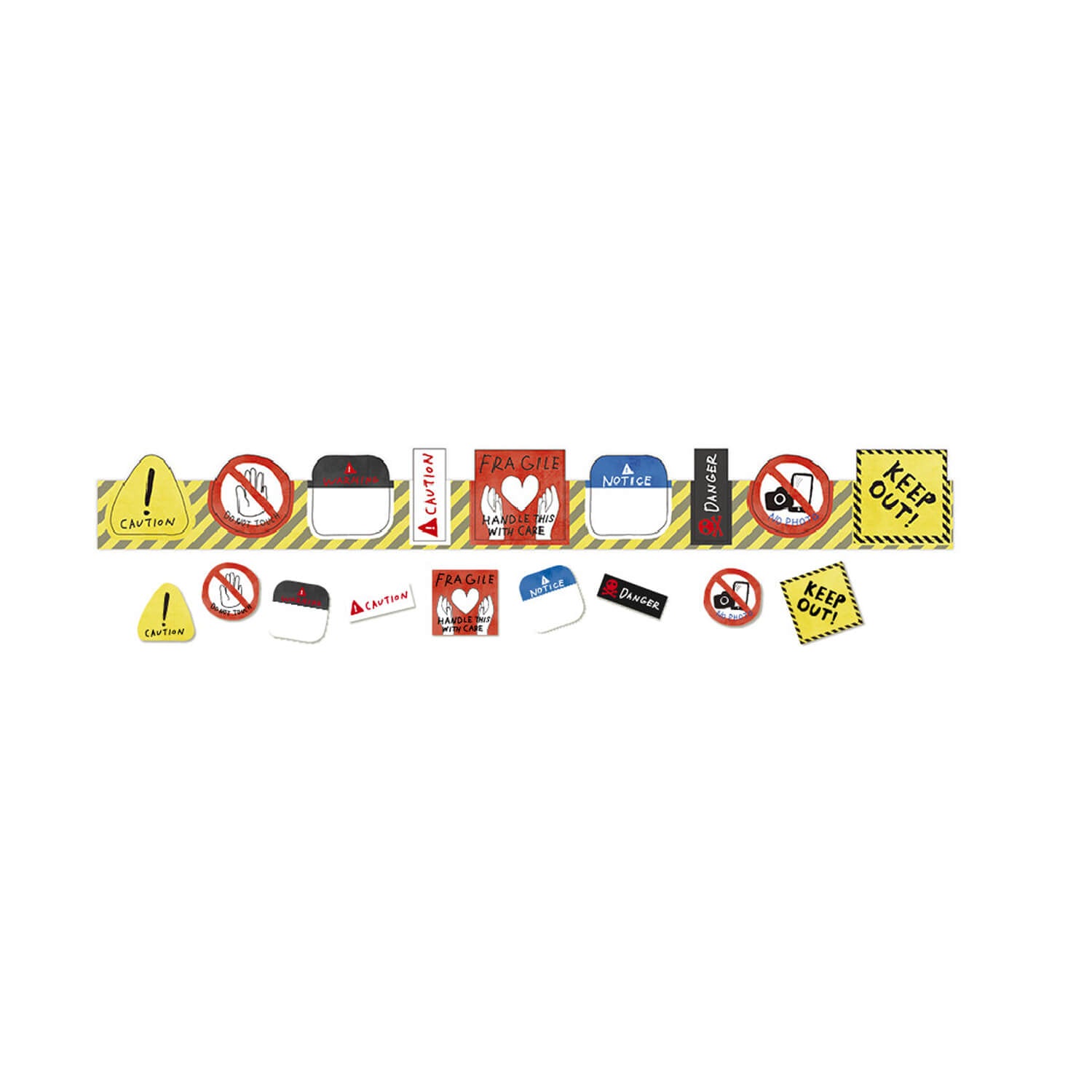Kobaru Kara Kara Peritte Sticker Roll