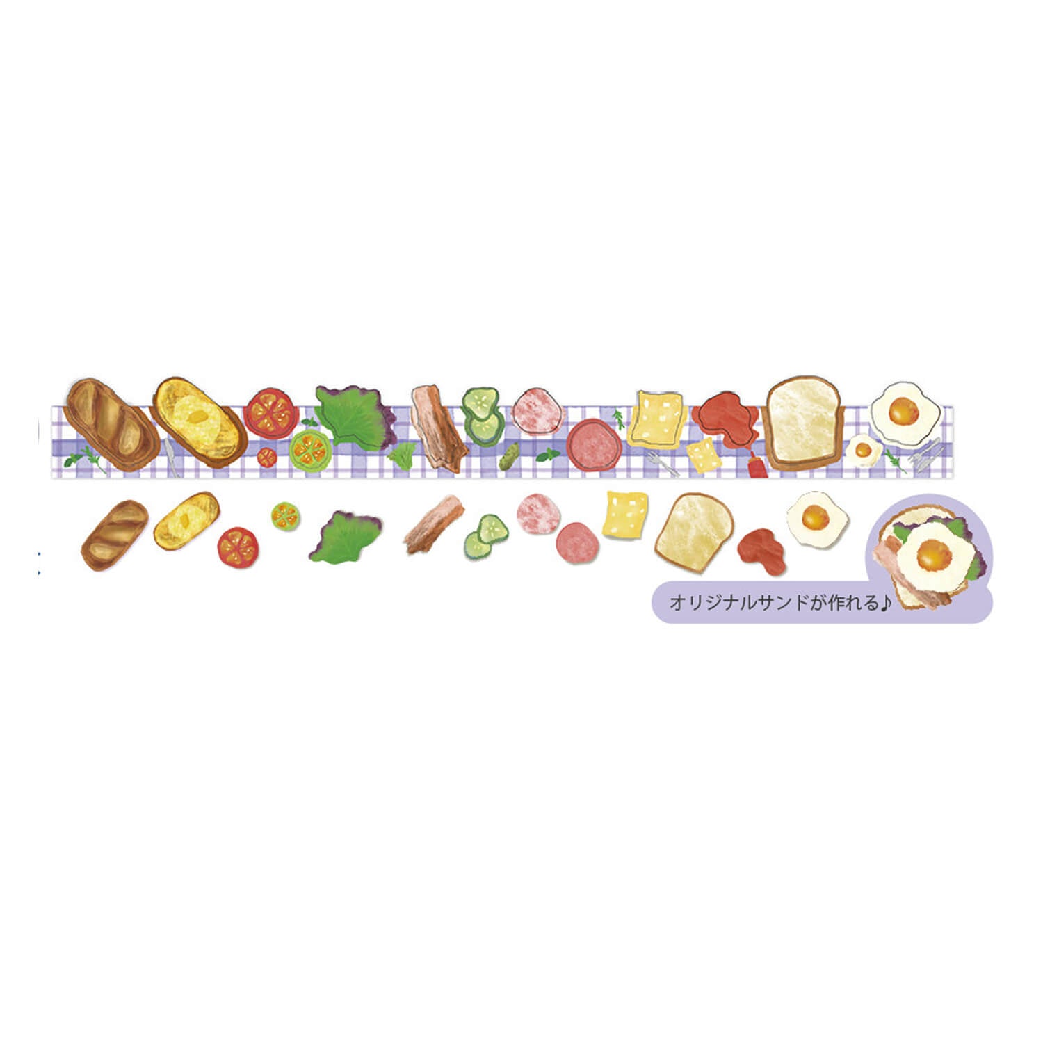 Kobaru Kara Kara Peritte Sticker Roll