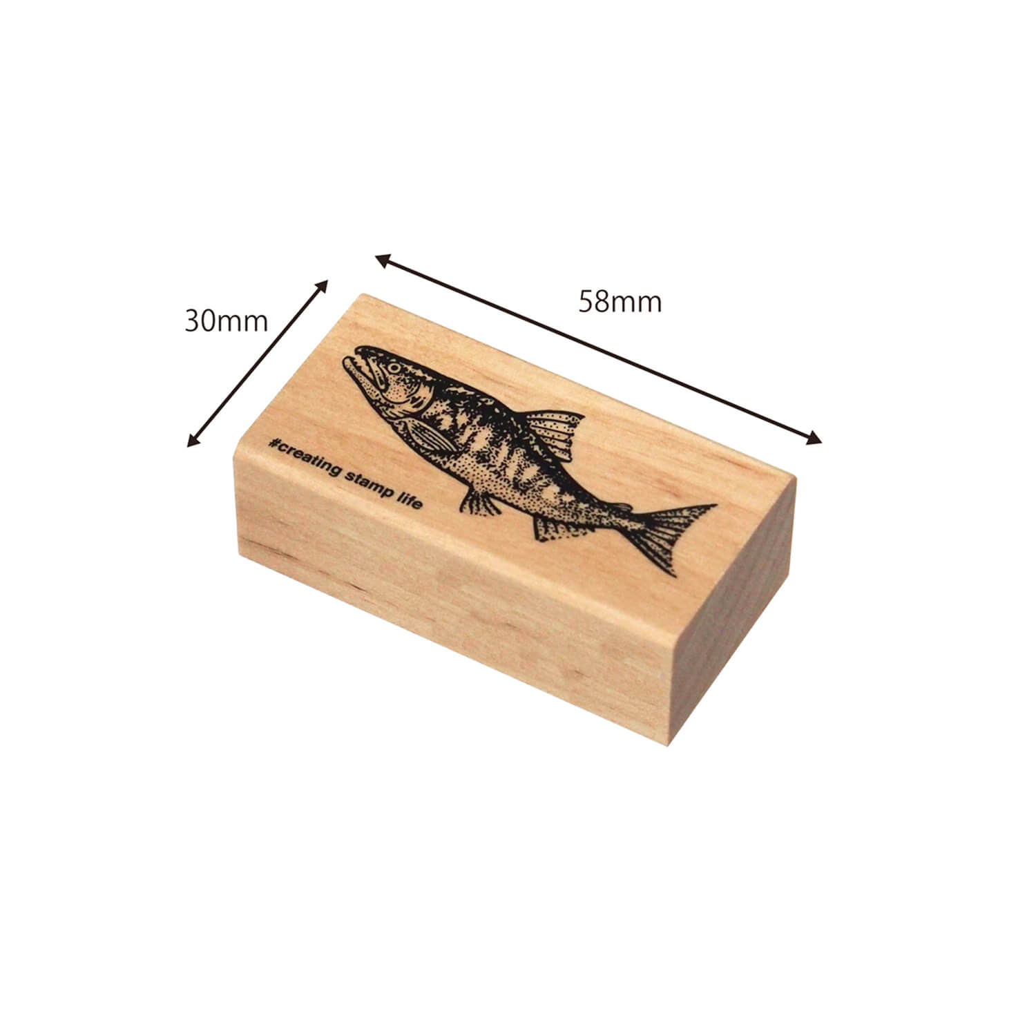 Kodomo No Kao I LOVE STAMP – Salmon