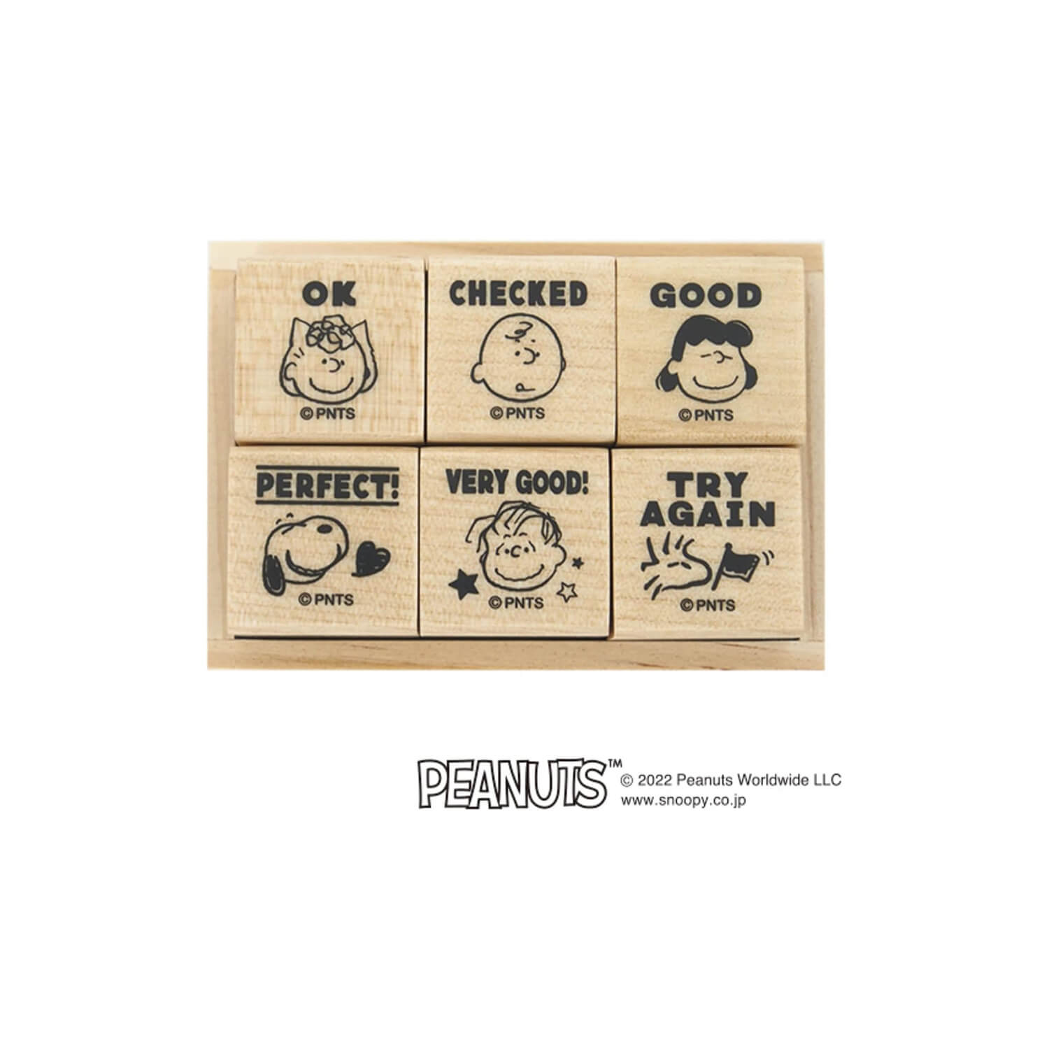 Kodomo no Kao x Peanuts Stamp Set – Peanut Friends