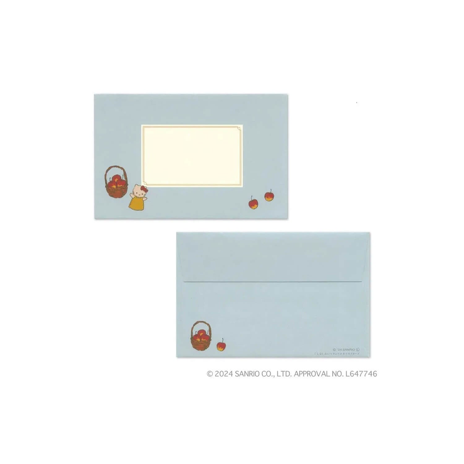 Kurahashi Rei Letter Set – Hello Kitty (Apple)