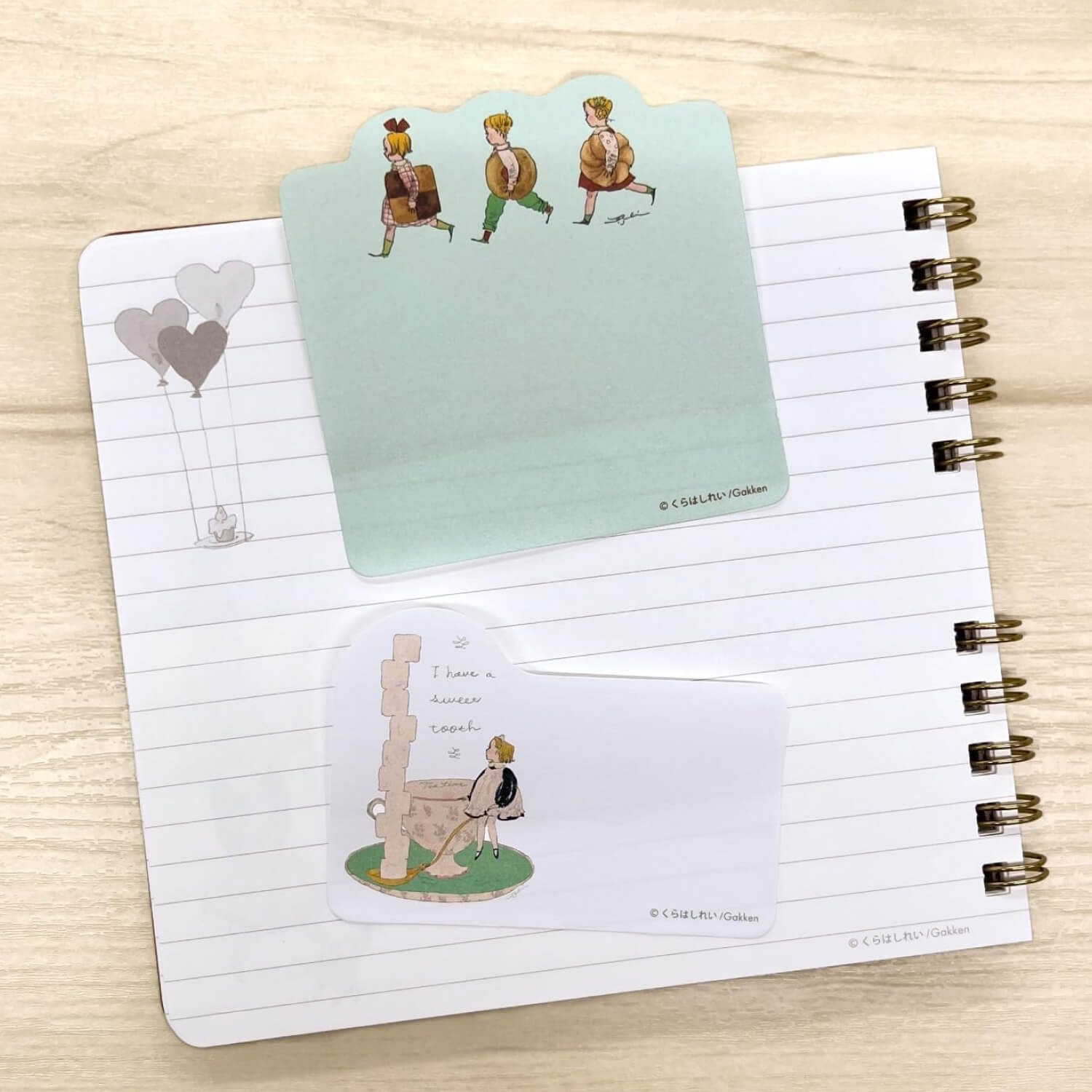 Kurahashi Rei Sticky Note Set - Green