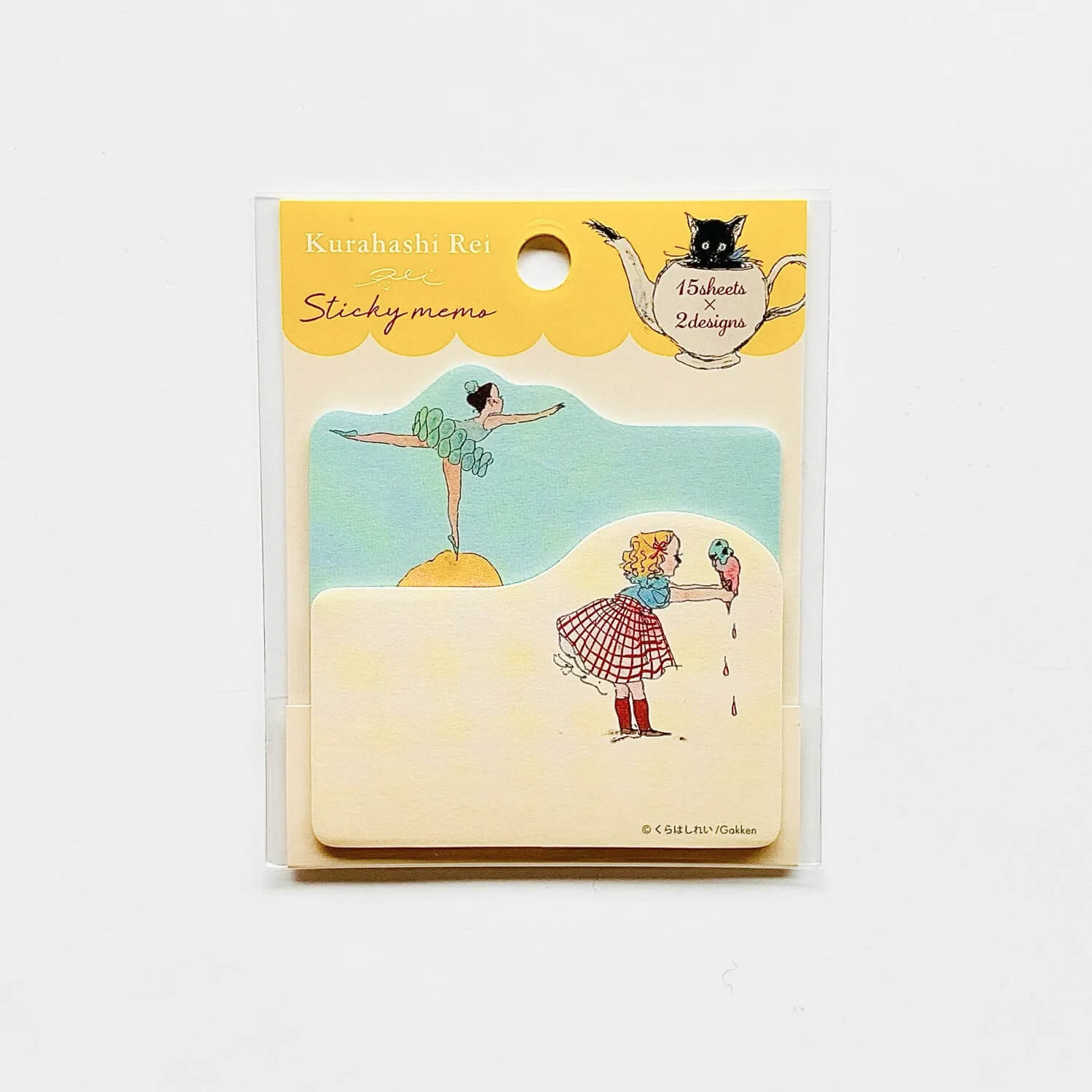 Kurahashi Rei Sticky Note Set – Yellow