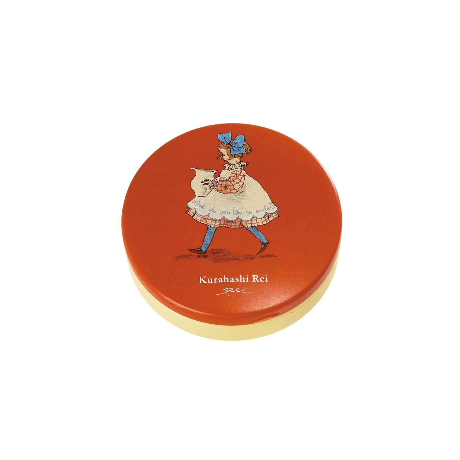 Kurahashi Rei Tin Memo Pad - Brown
