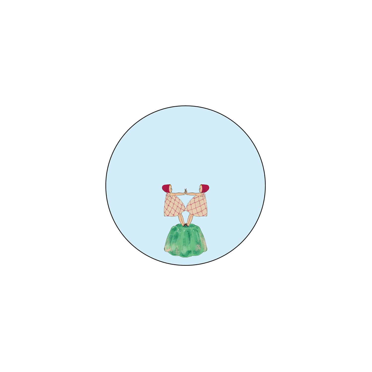 Kurahashi Rei Tin Memo Pad – Blue