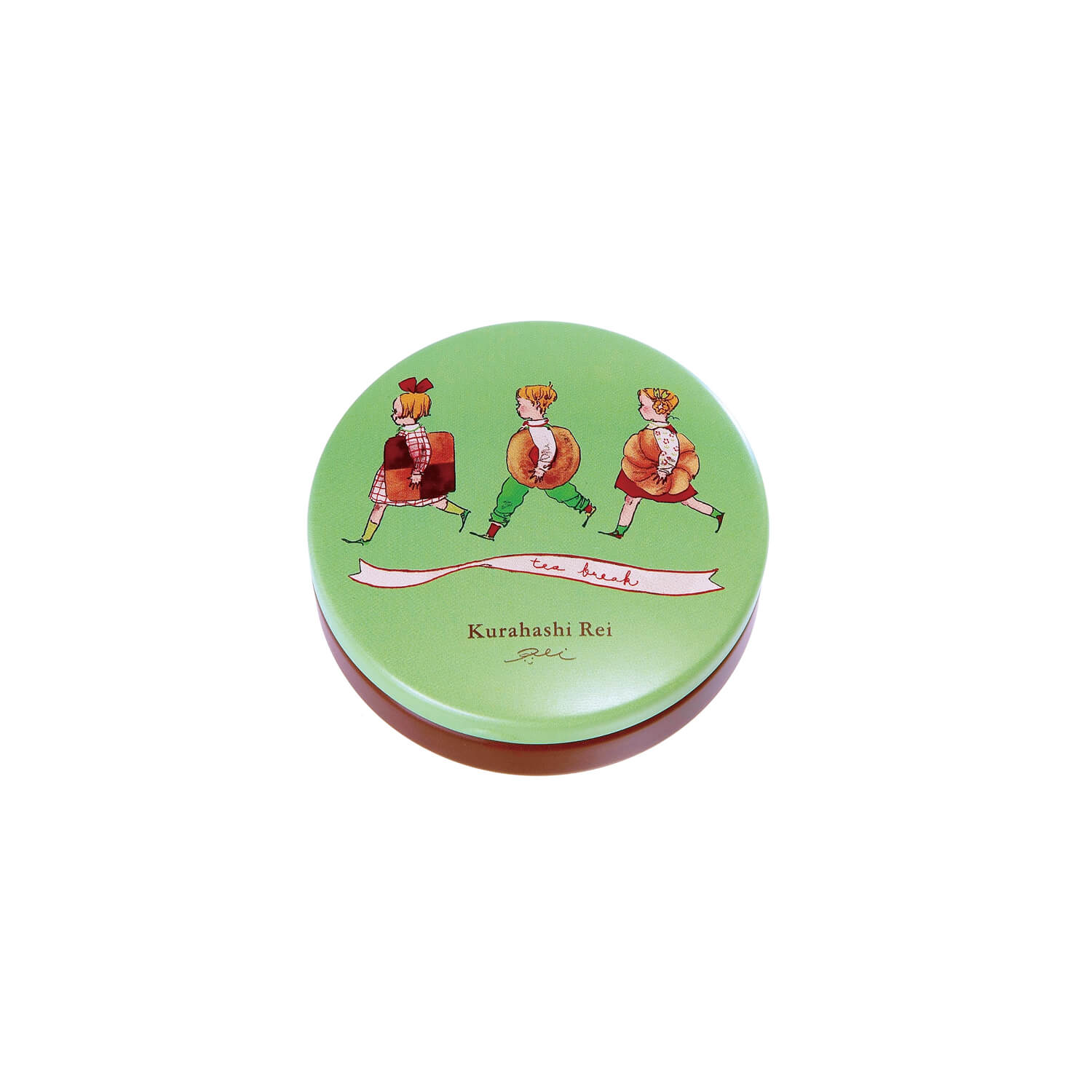 Kurahashi Rei Tin Memo Pad – Green