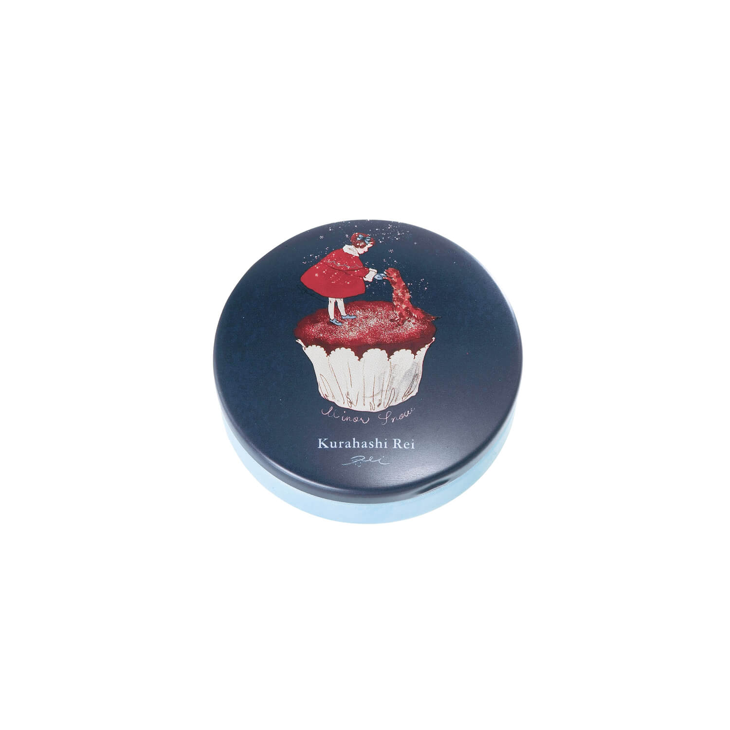 Kurahashi Rei Tin Memo Pad – Navy