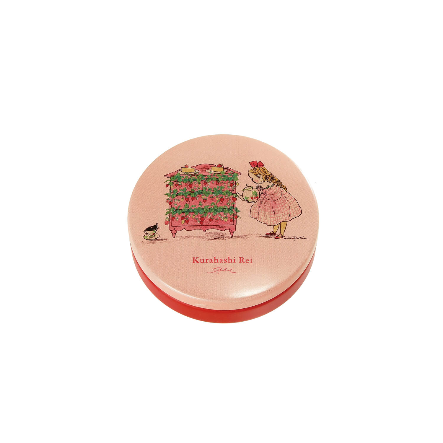 Kurahashi Rei Tin Memo Pad – Pink