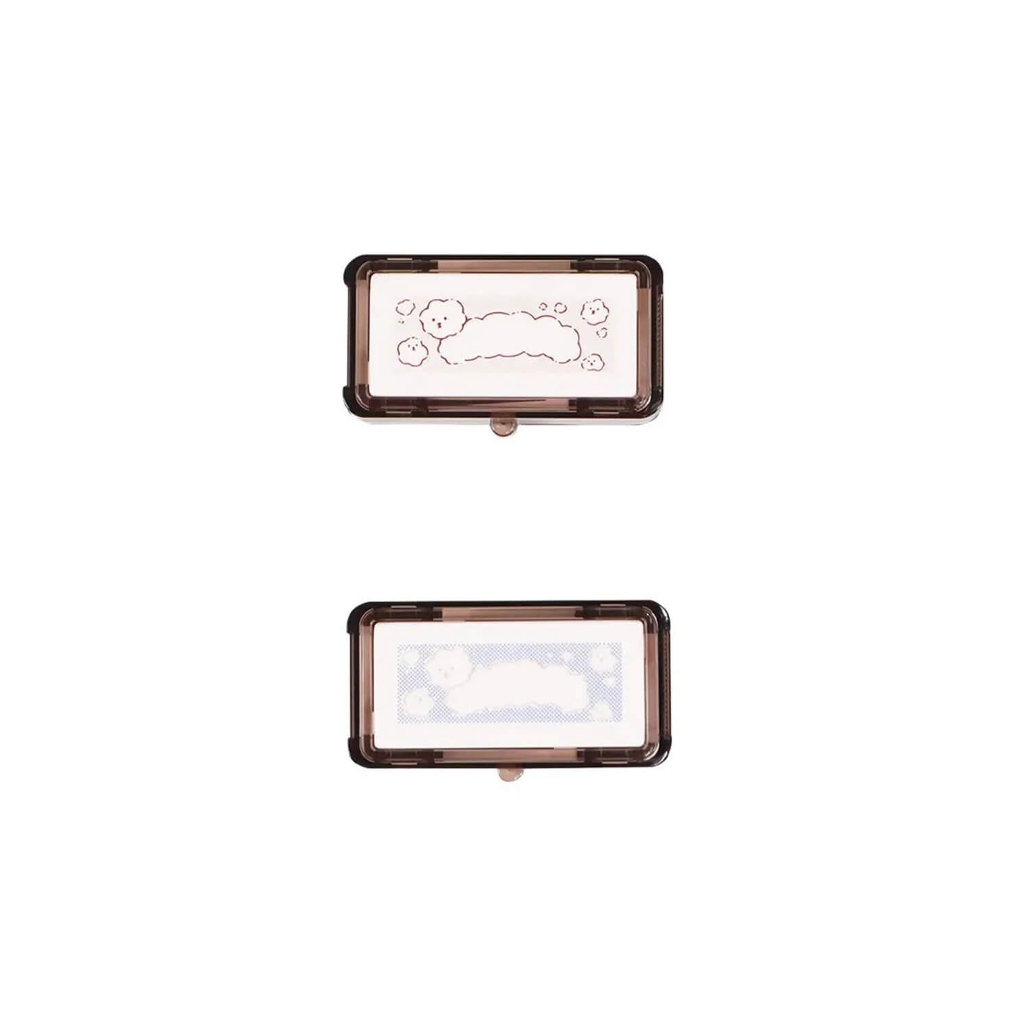 Kutsuwa Hancoco Deco Stamp - Puffy Cloud Dog