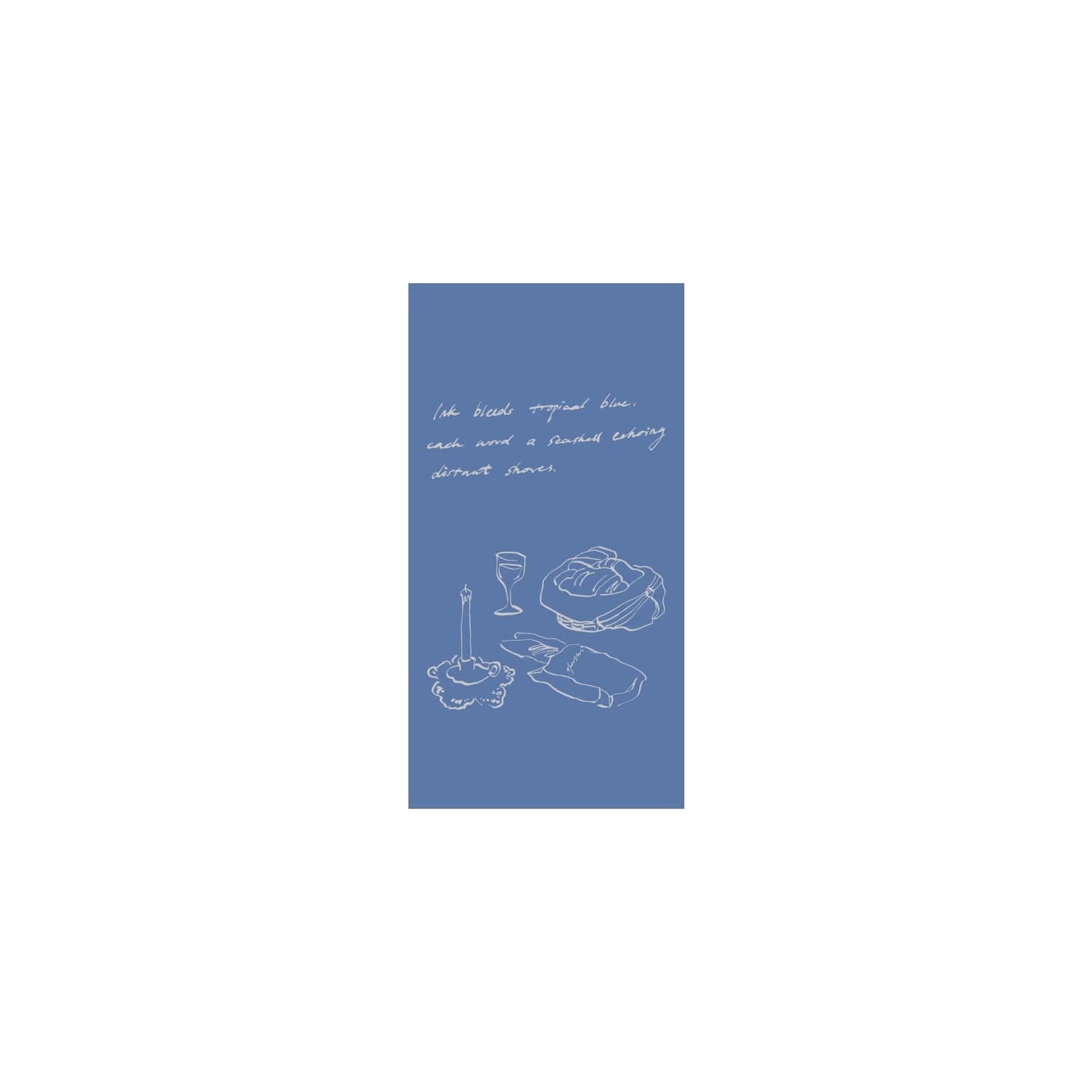 Square Studio Leisure Days Traveler's Notebook Inserts - Salty Breeze