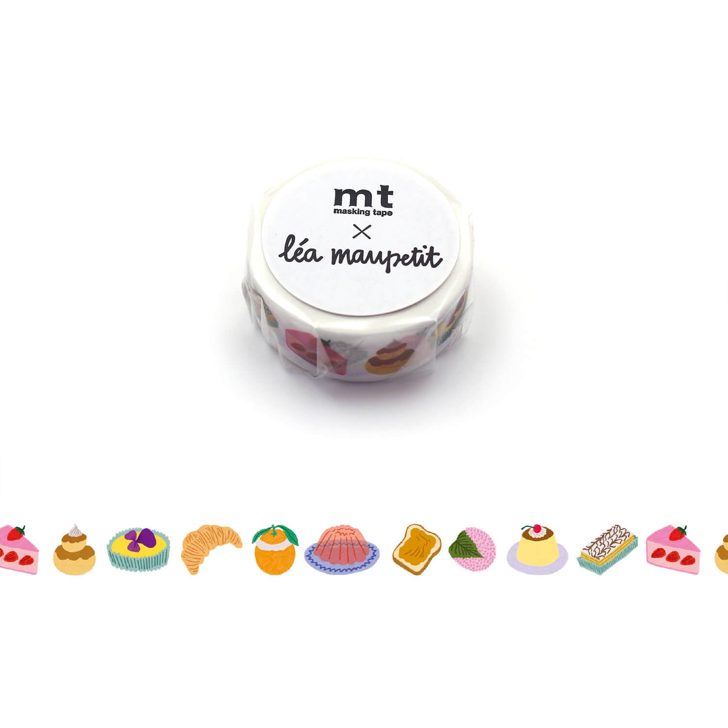 MT x Léa Maupetit Washi Tape – Desserts