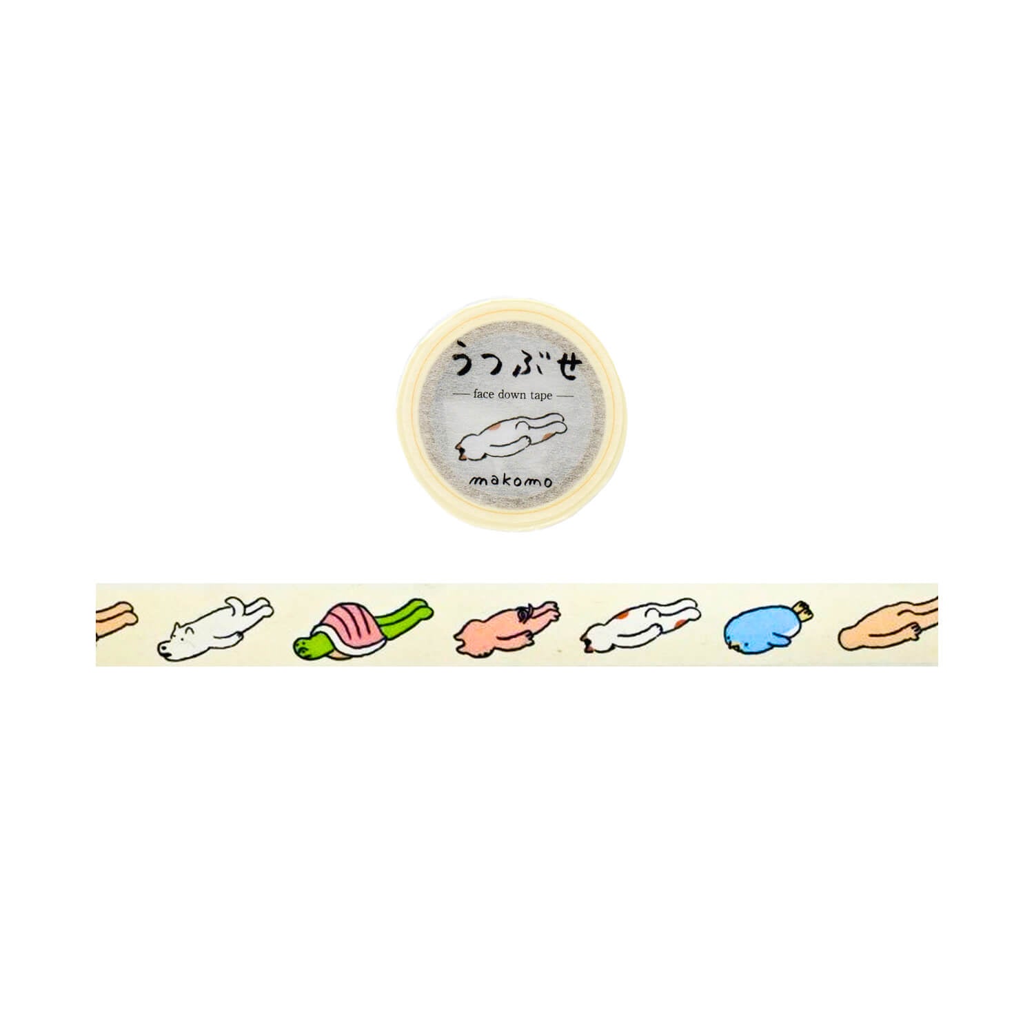Makomo Masking Tape – Face Down
