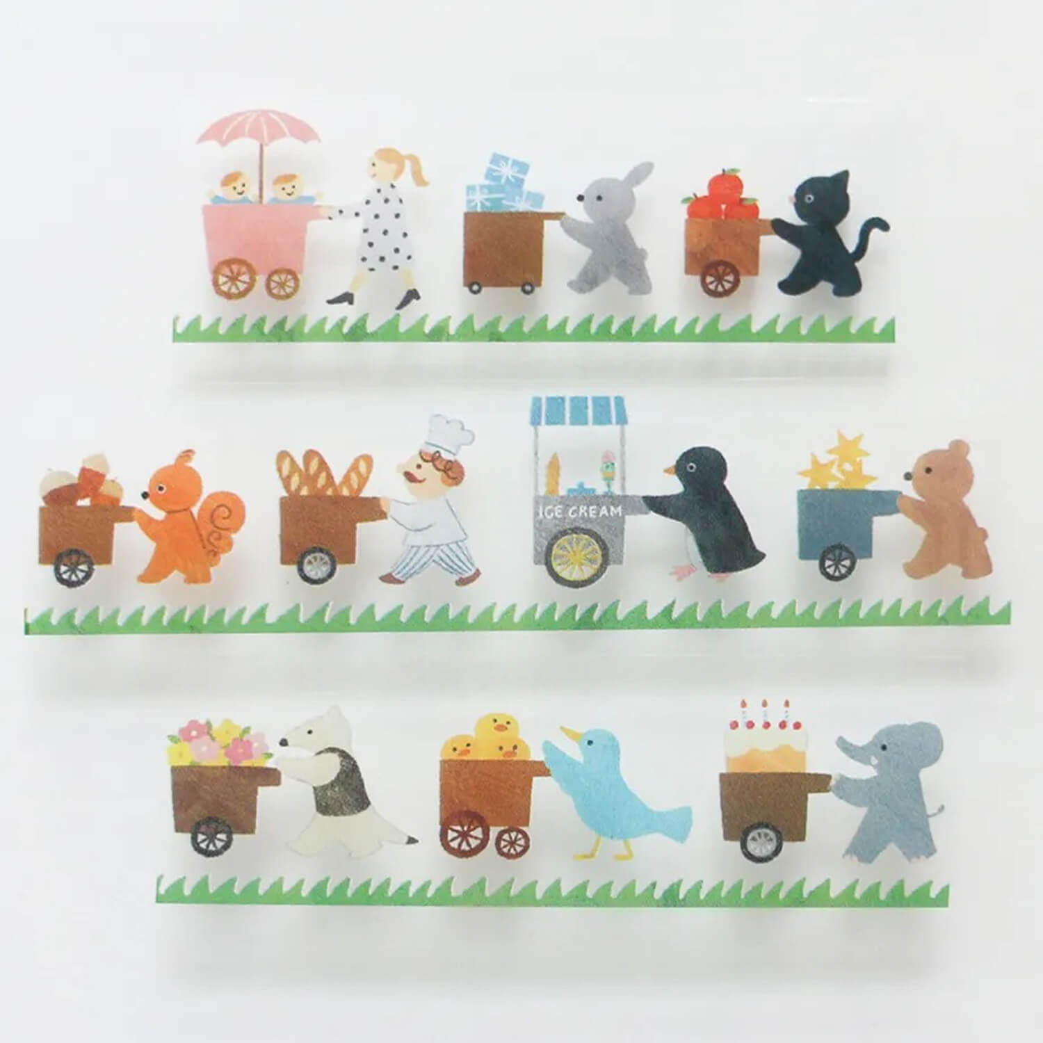 Mariko Fukuoka Clear Masking Tape – Let’s carry!