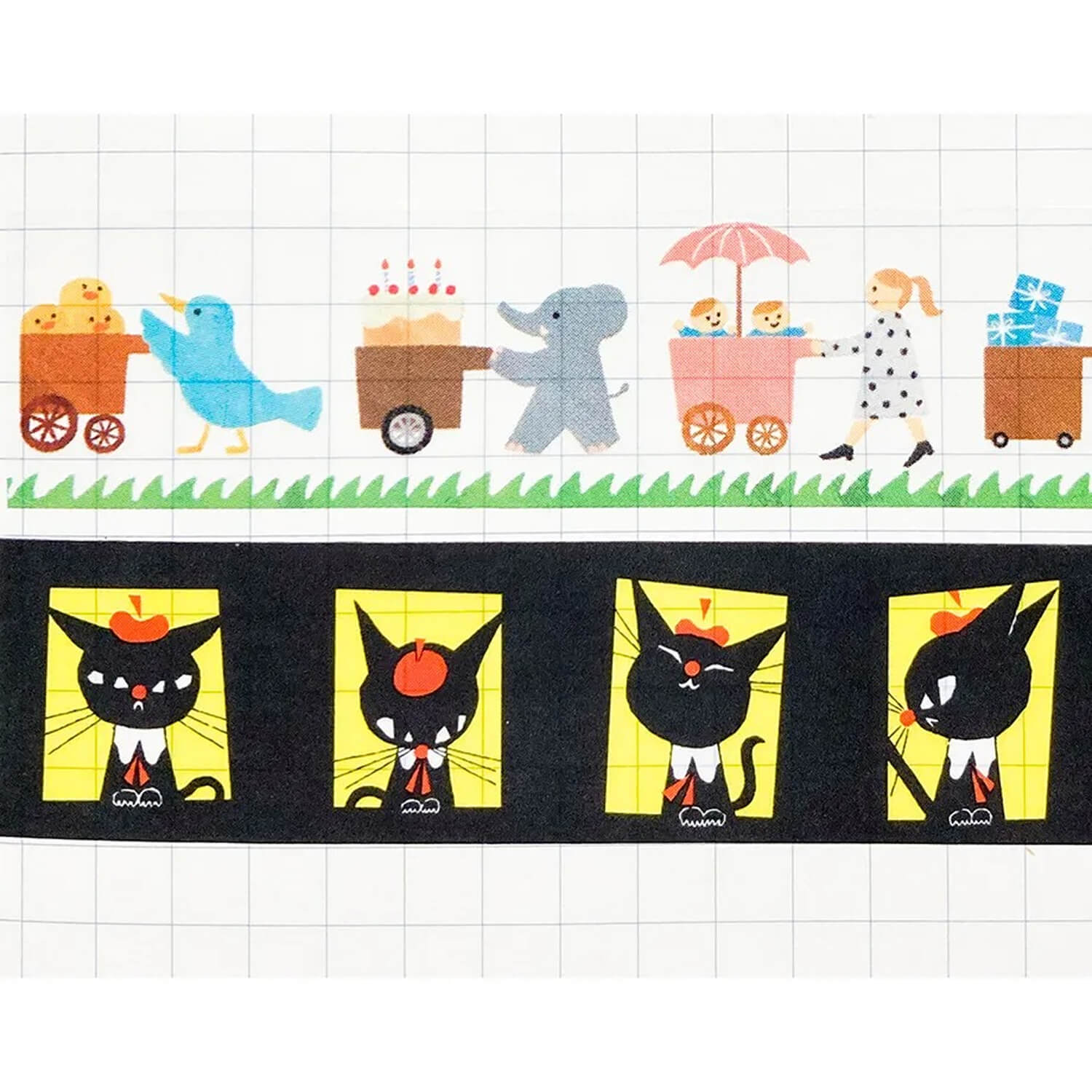 Mariko Fukuoka Clear Masking Tape – Let’s carry!