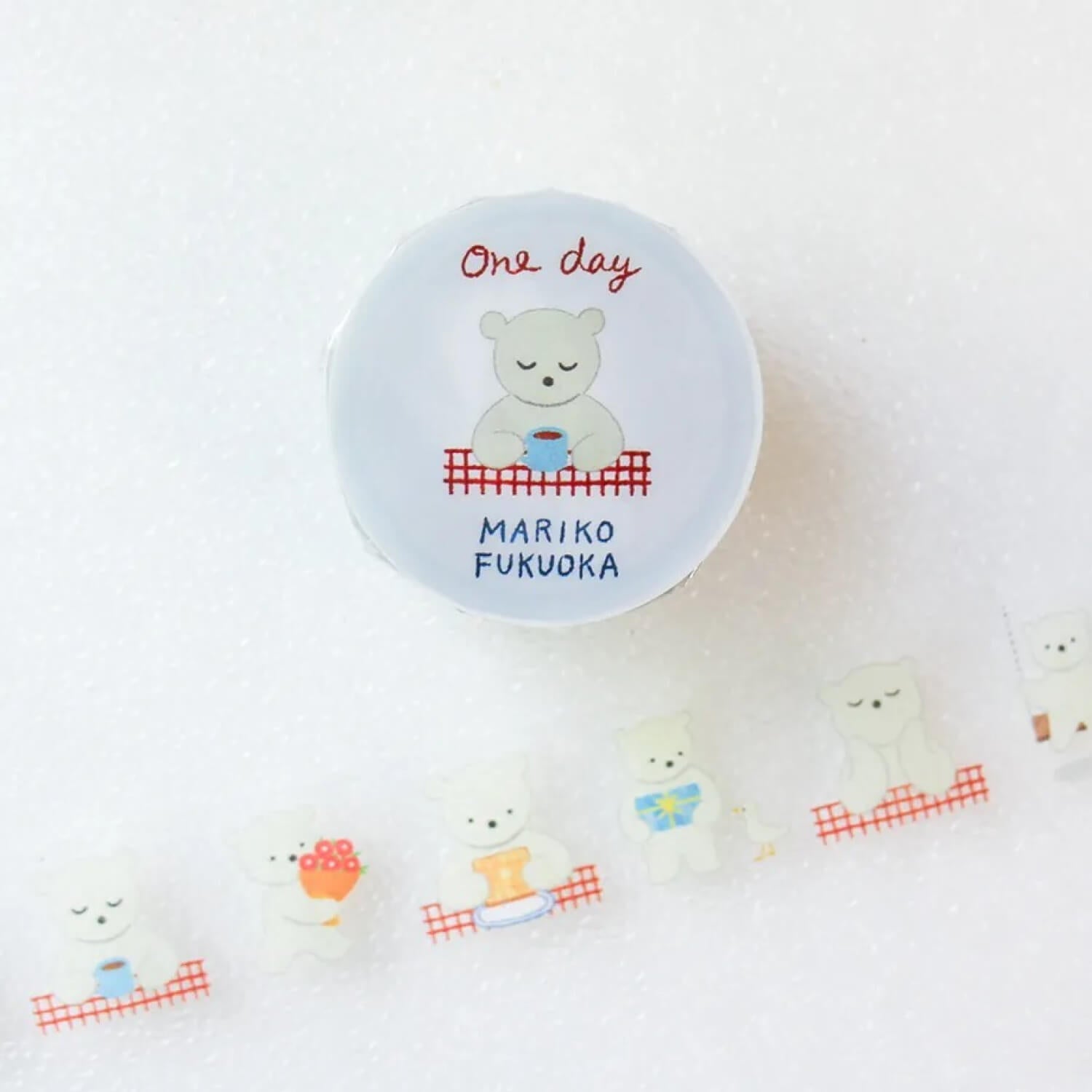 Mariko Fukuoka Clear Masking Tape – One day