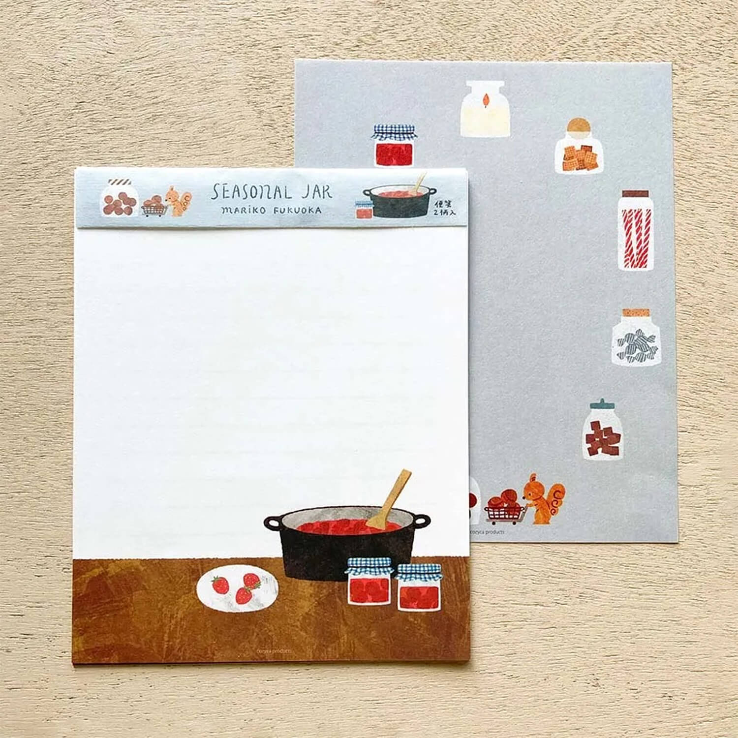 Mariko Fukuoka Letter Set – Seasonal Jar