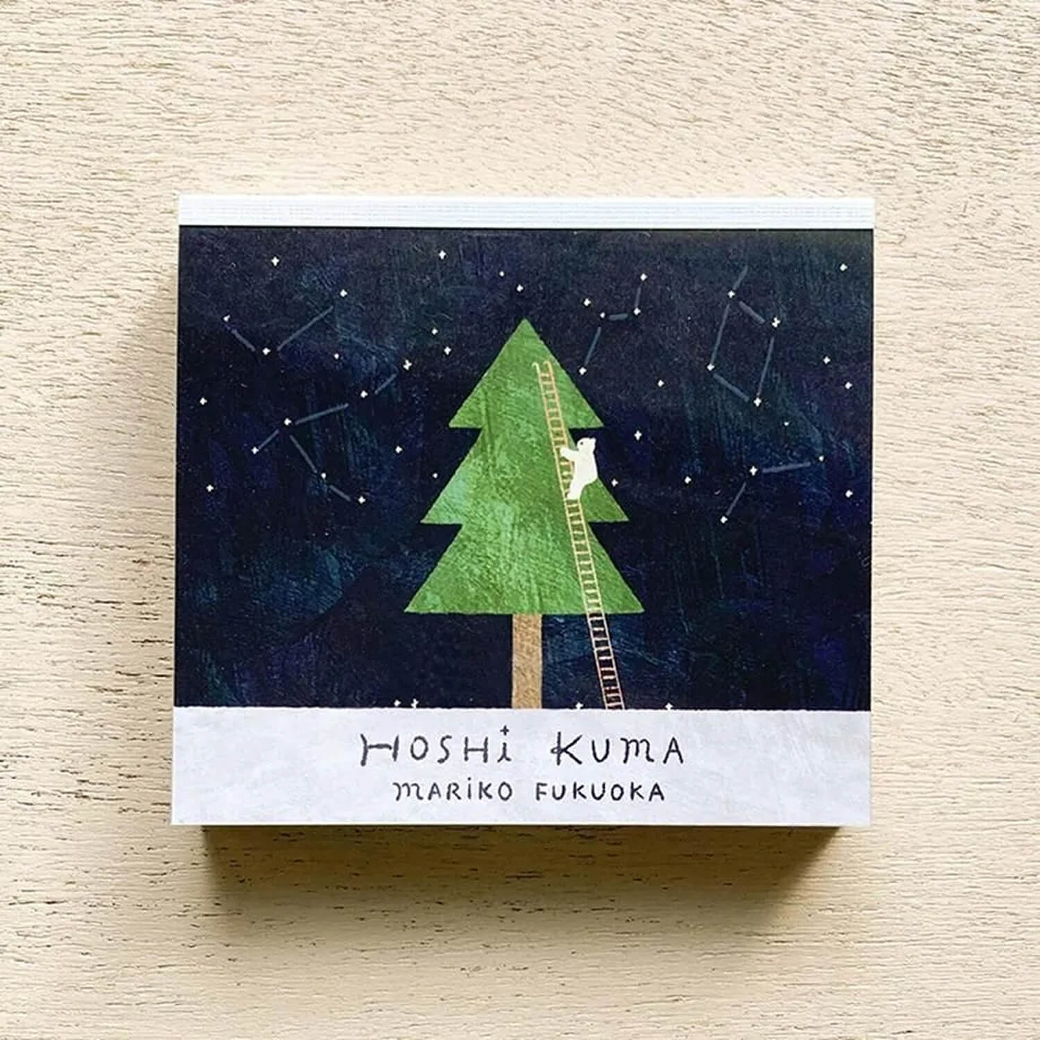 Mariko Fukuoka Memo Block - Hoshi Kuma