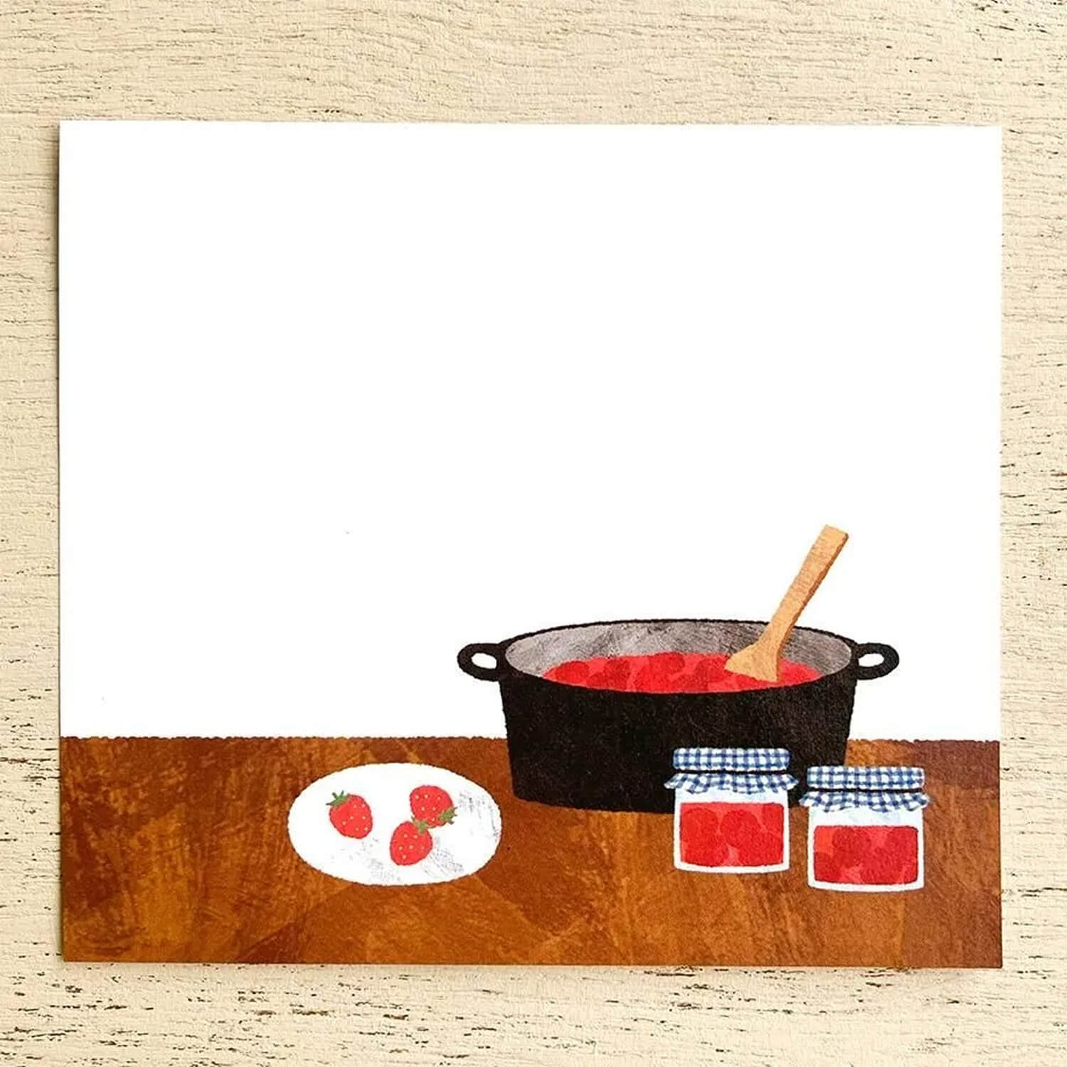 Mariko Fukuoka Memo Block - Seasonal Jar