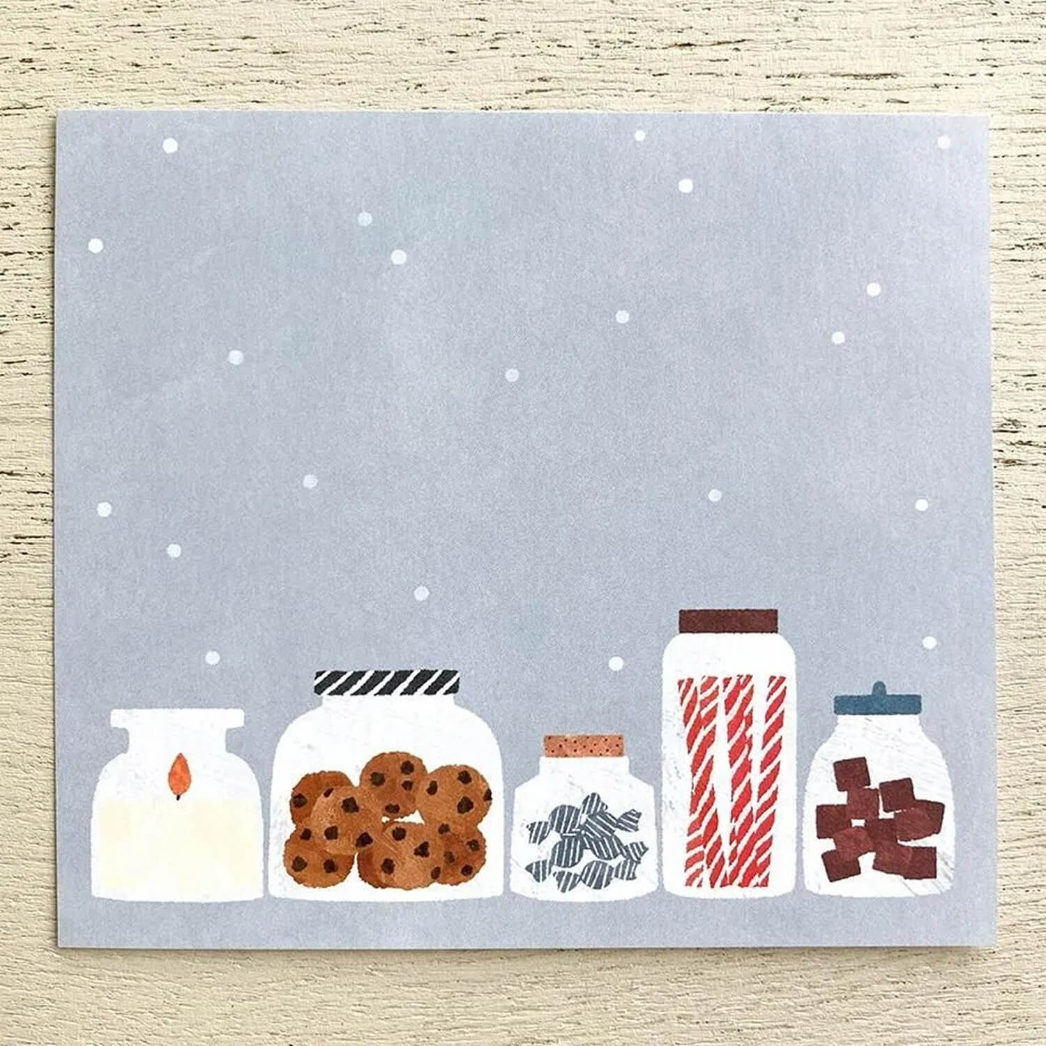 Mariko Fukuoka Memo Block - Seasonal Jar
