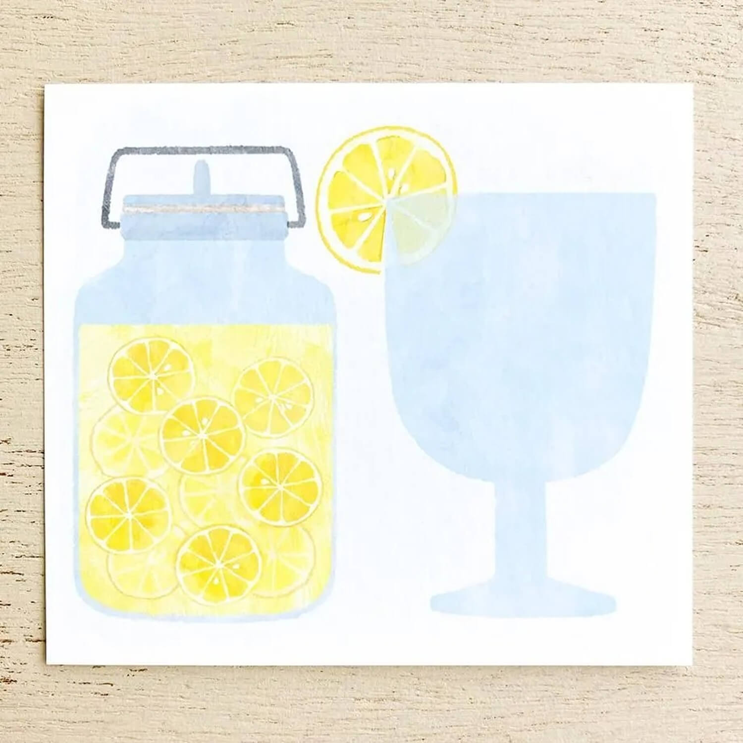 Mariko Fukuoka Memo Block - Seasonal Jar