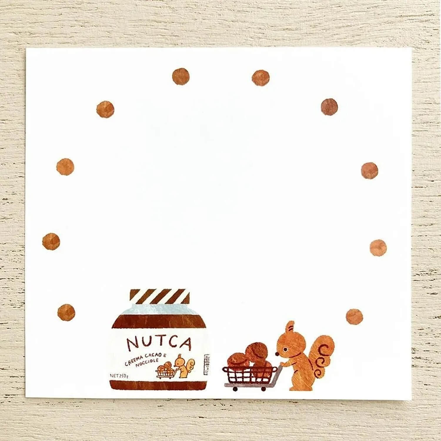 Mariko Fukuoka Memo Block - Seasonal Jar