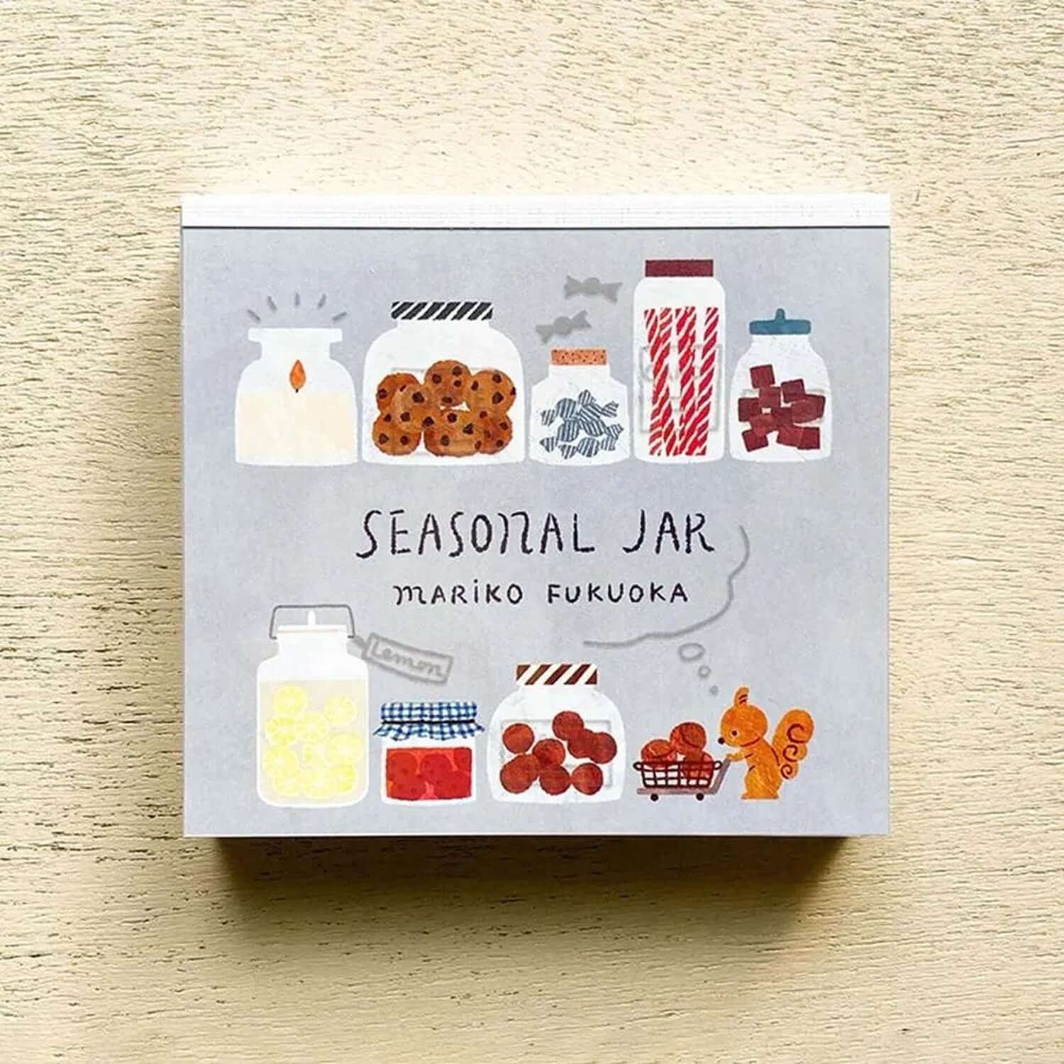 Mariko Fukuoka Memo Block - Seasonal Jar