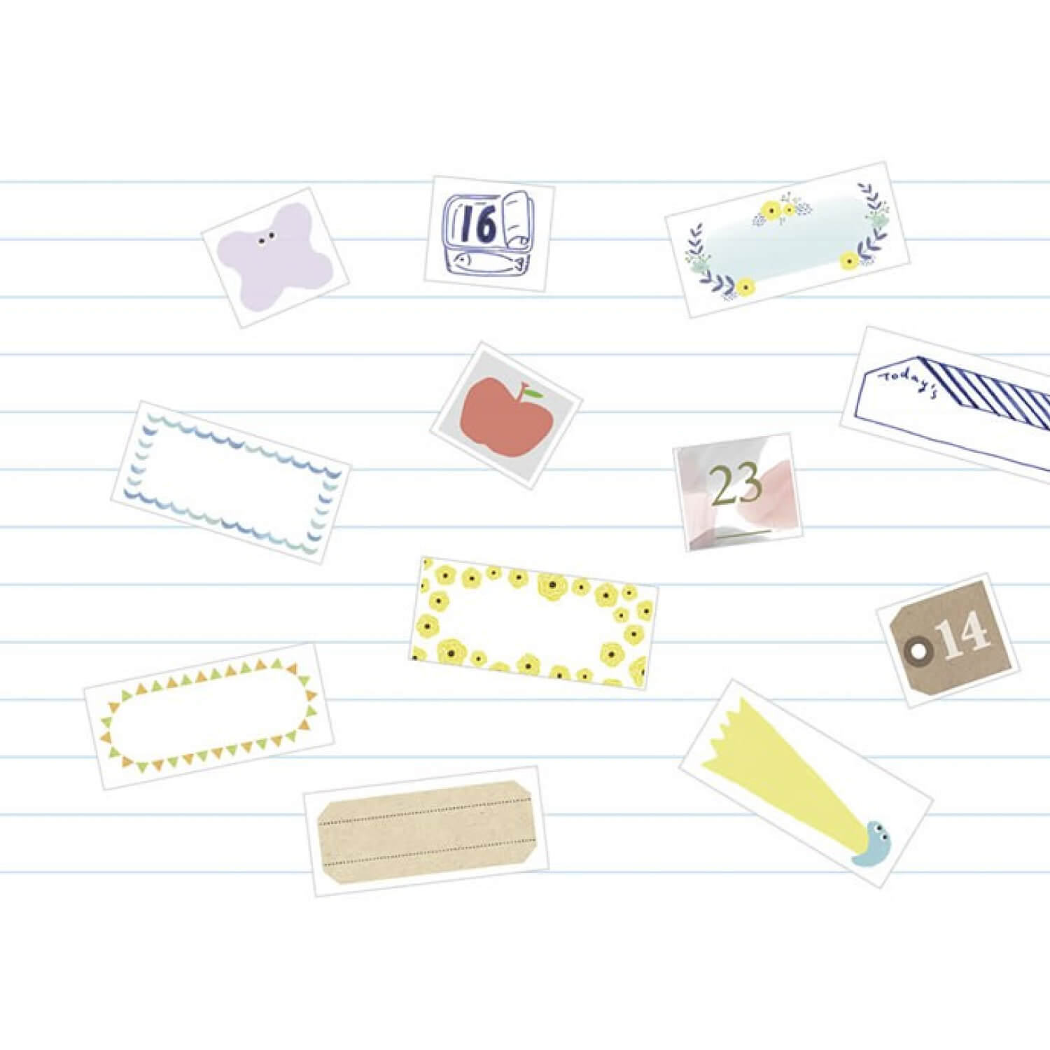 Mark's Writable Perforated Washi Tape - Pop