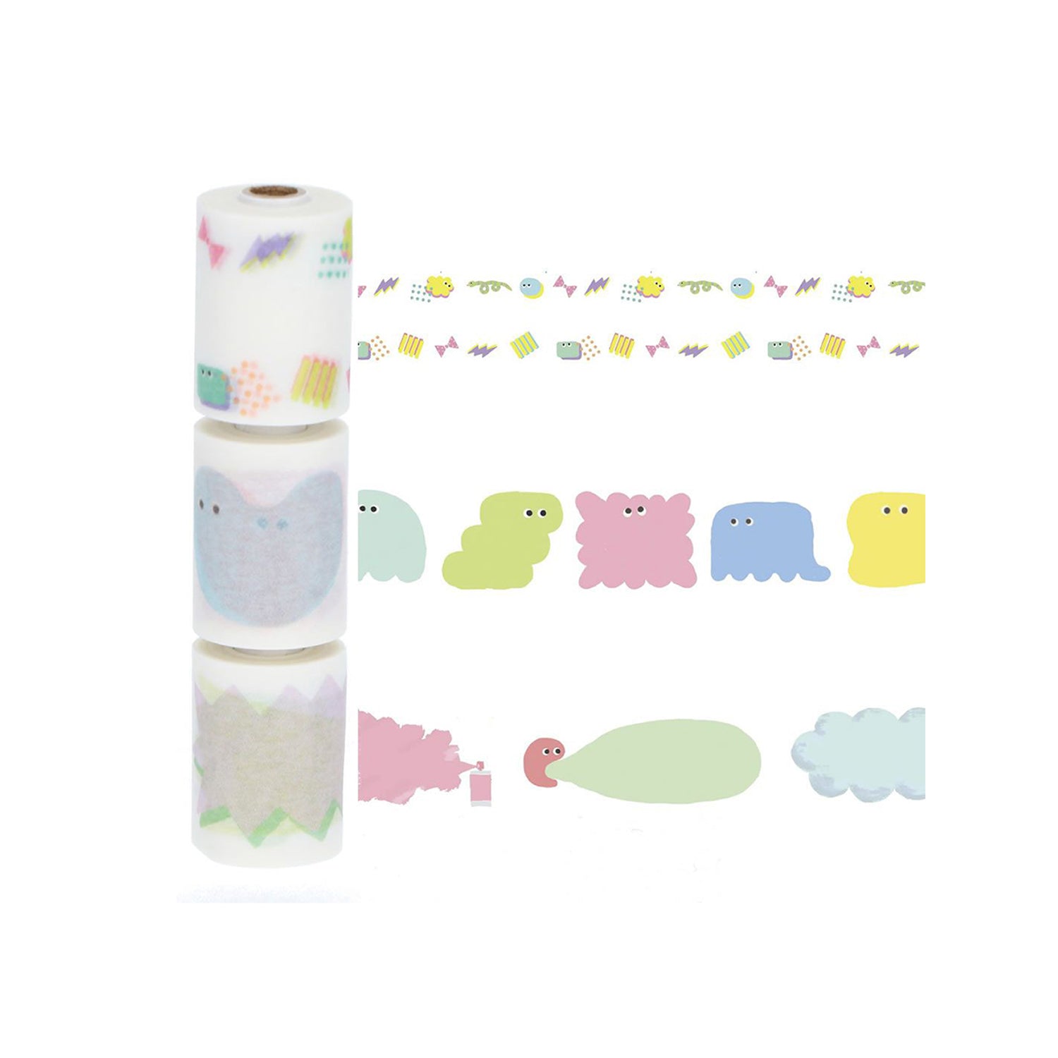 Mark's Writable Perforated Washi Tape - Pop