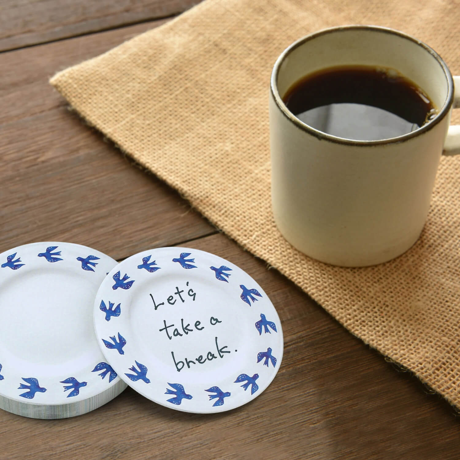 Marumo Printing Circle Memo Pad – Nordic Plate Series