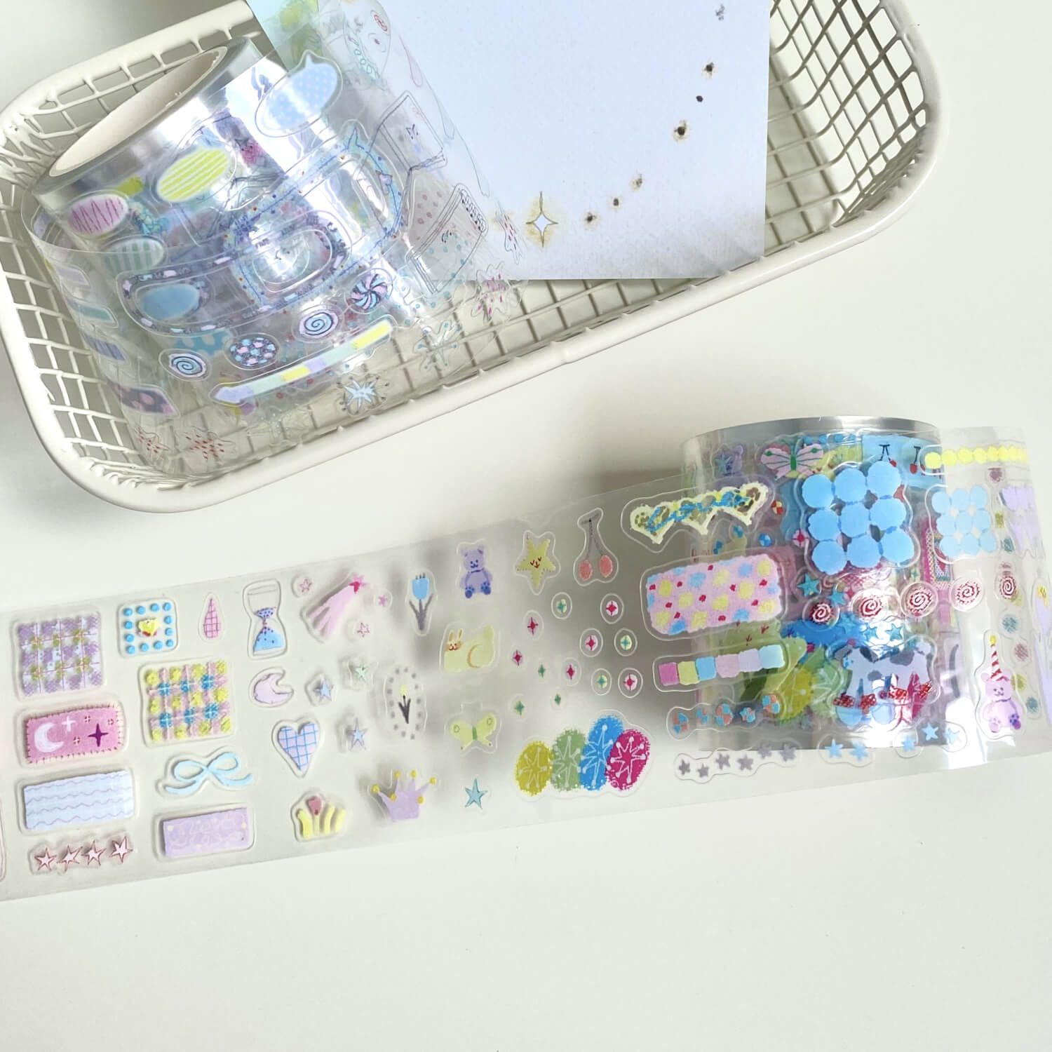 Meow Kiss-Cut PET Tape – Spring Story