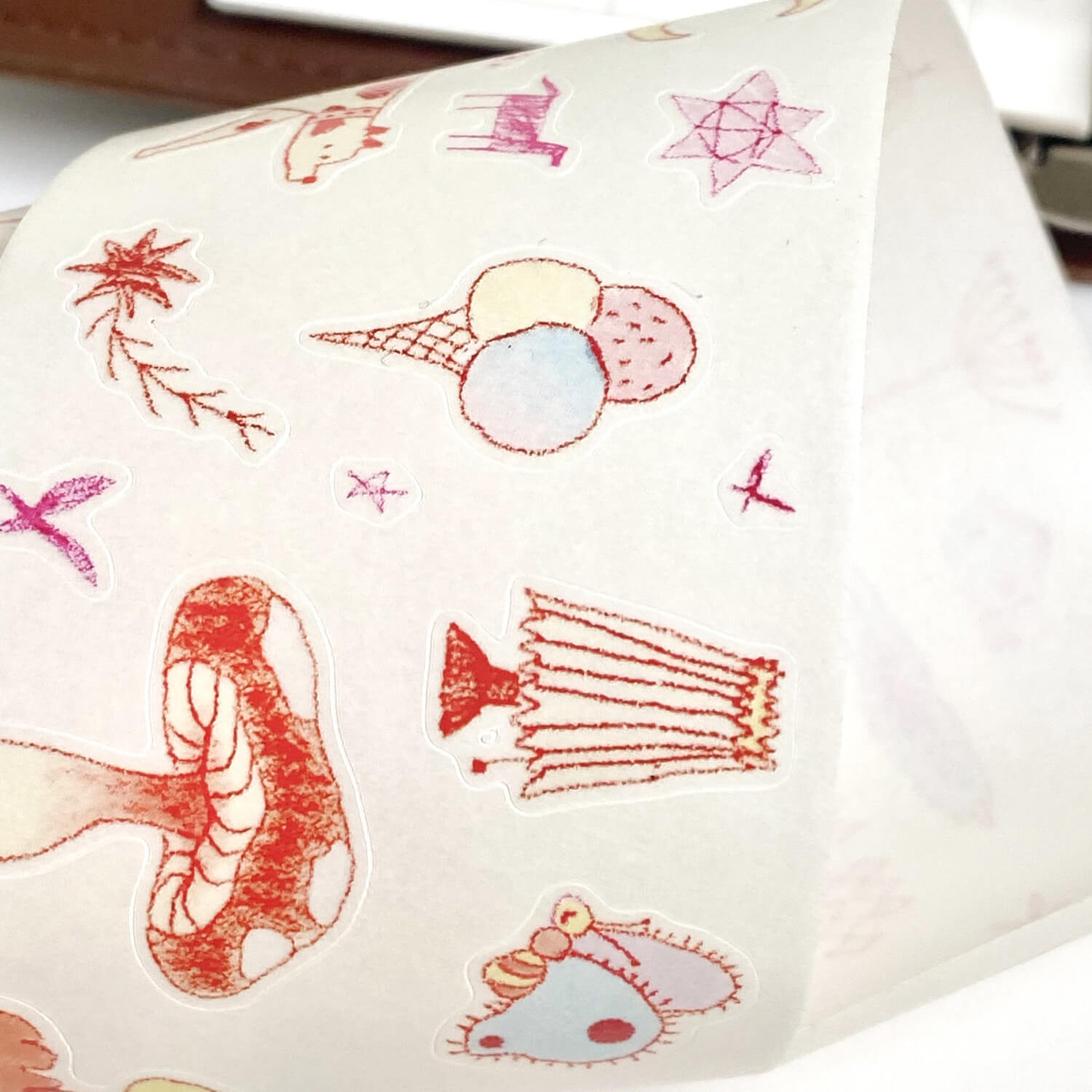 Meow Kiss-Cut Washi Tape – Fairy Tale