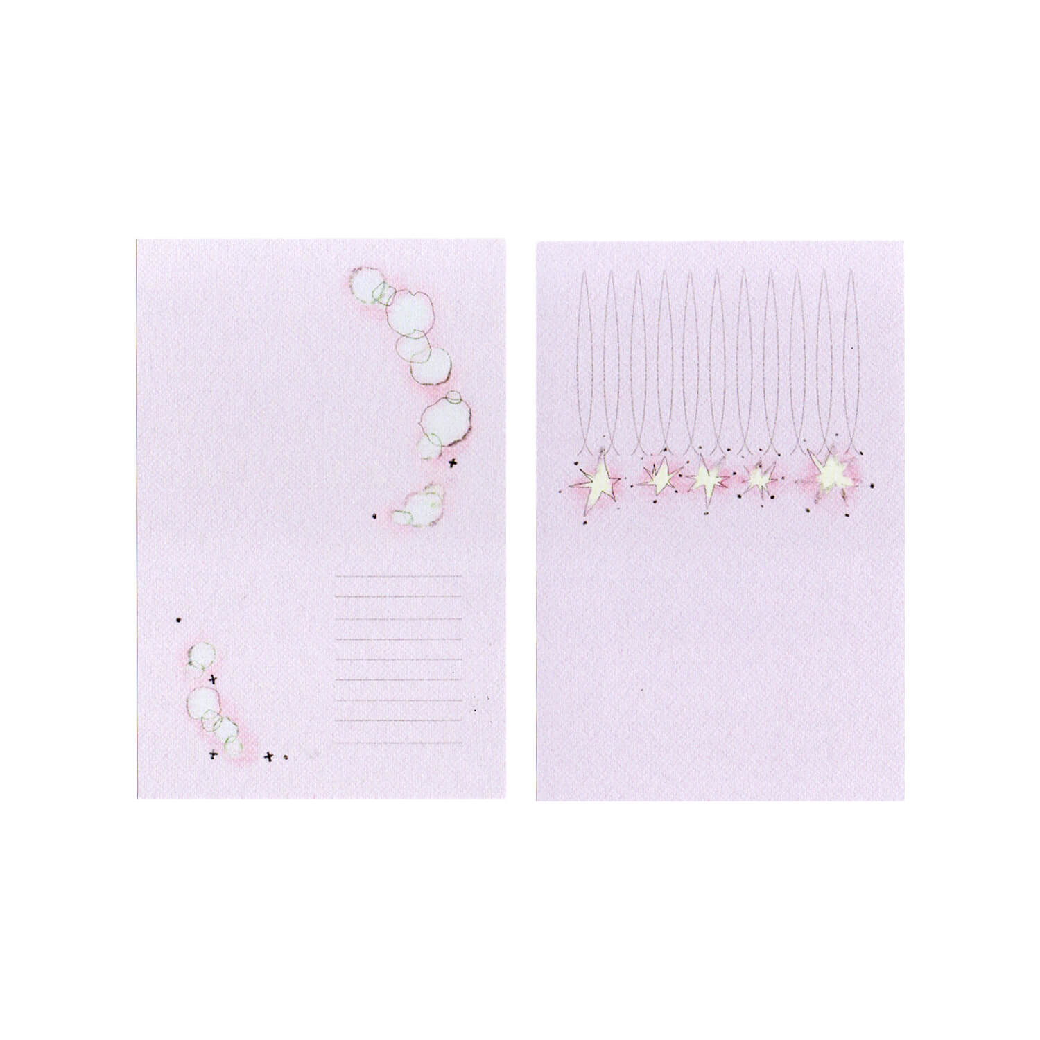 Meow Memo Sheet – Pastel Collection (40 Sheets)