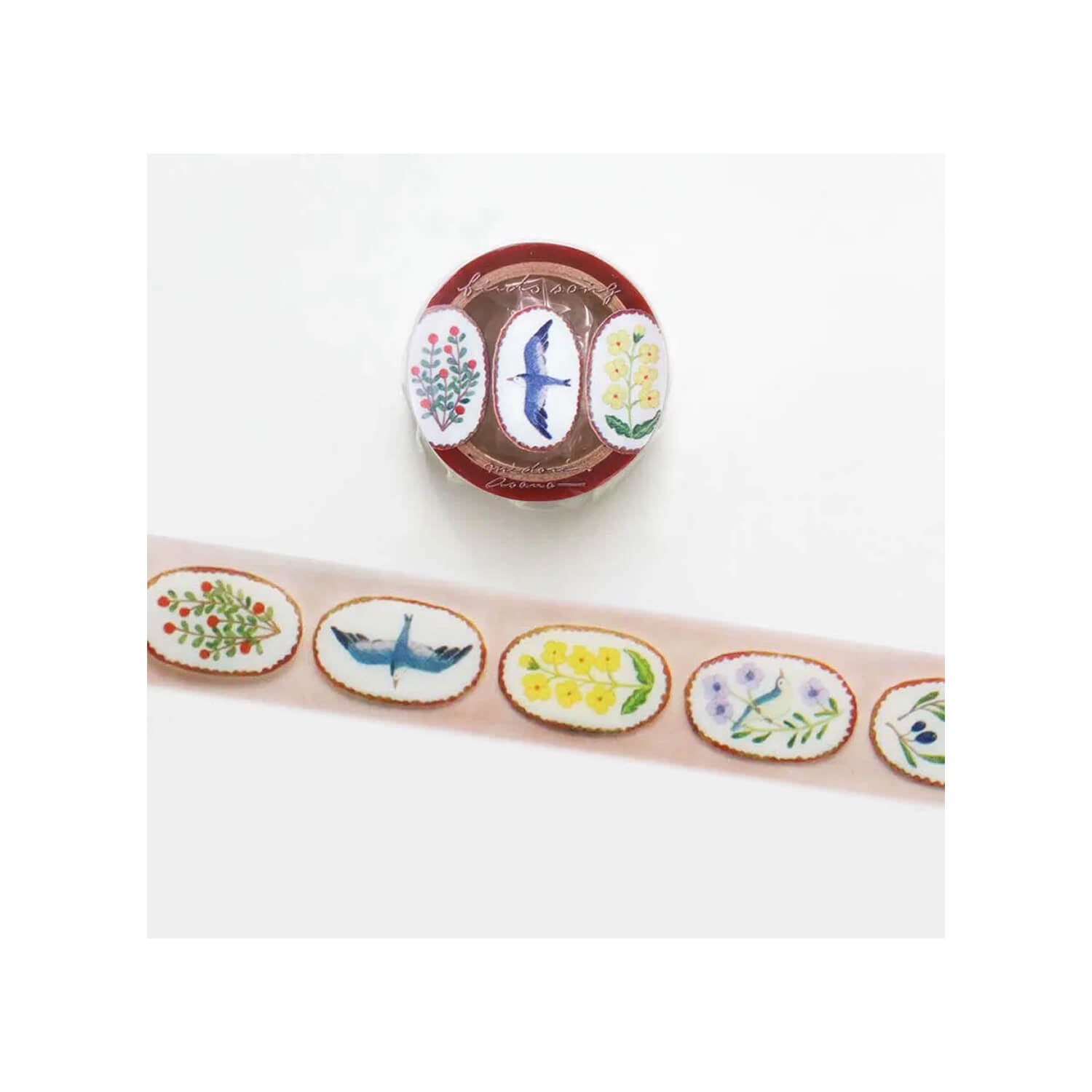 Midori Asano Clear Masking Tape – Birds Song