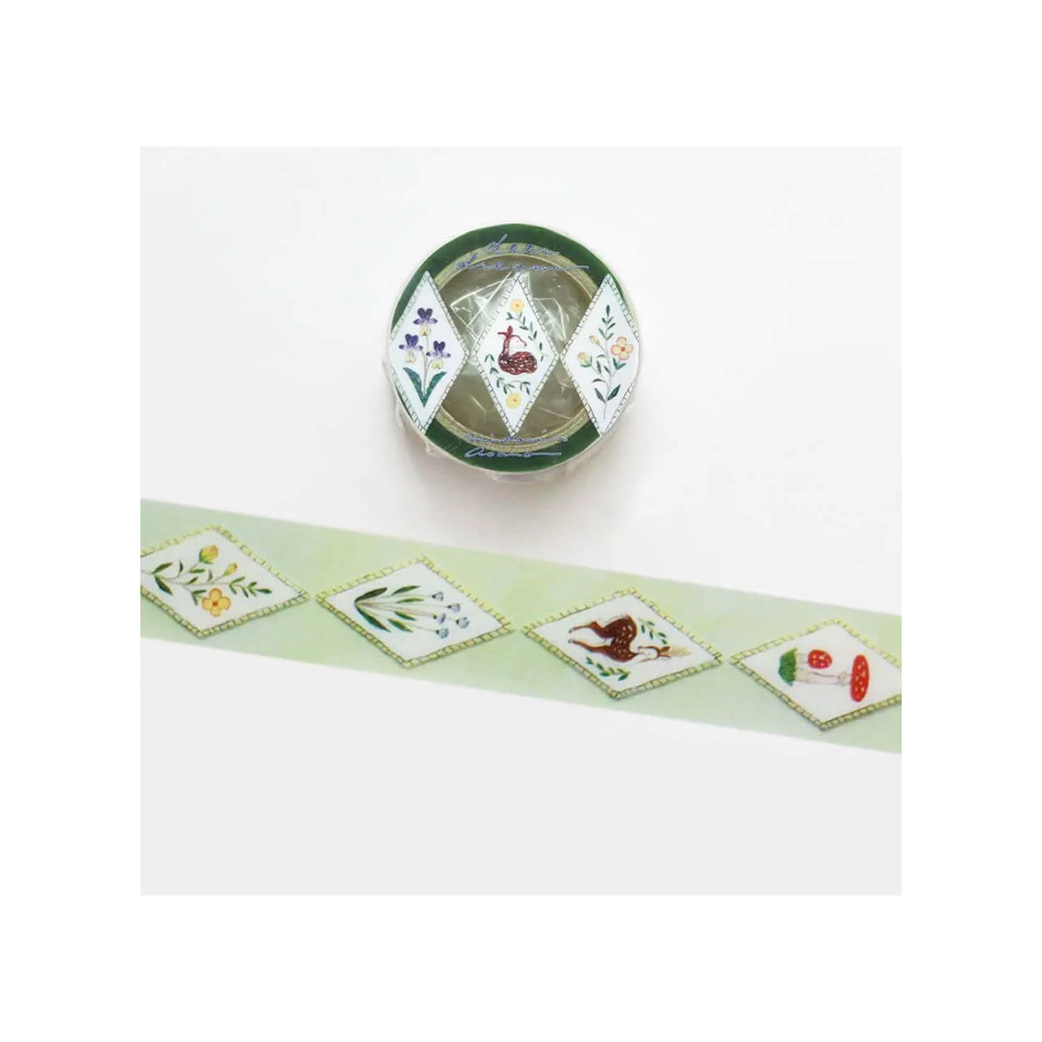 Midori Asano Clear Masking Tape – Deer Dream